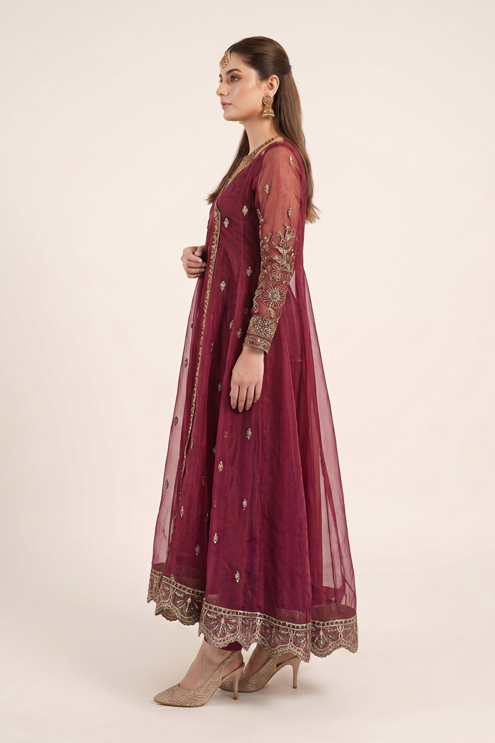 Maria B | Eid Collection 26 | 3 Piece Embroidered Organza Suit