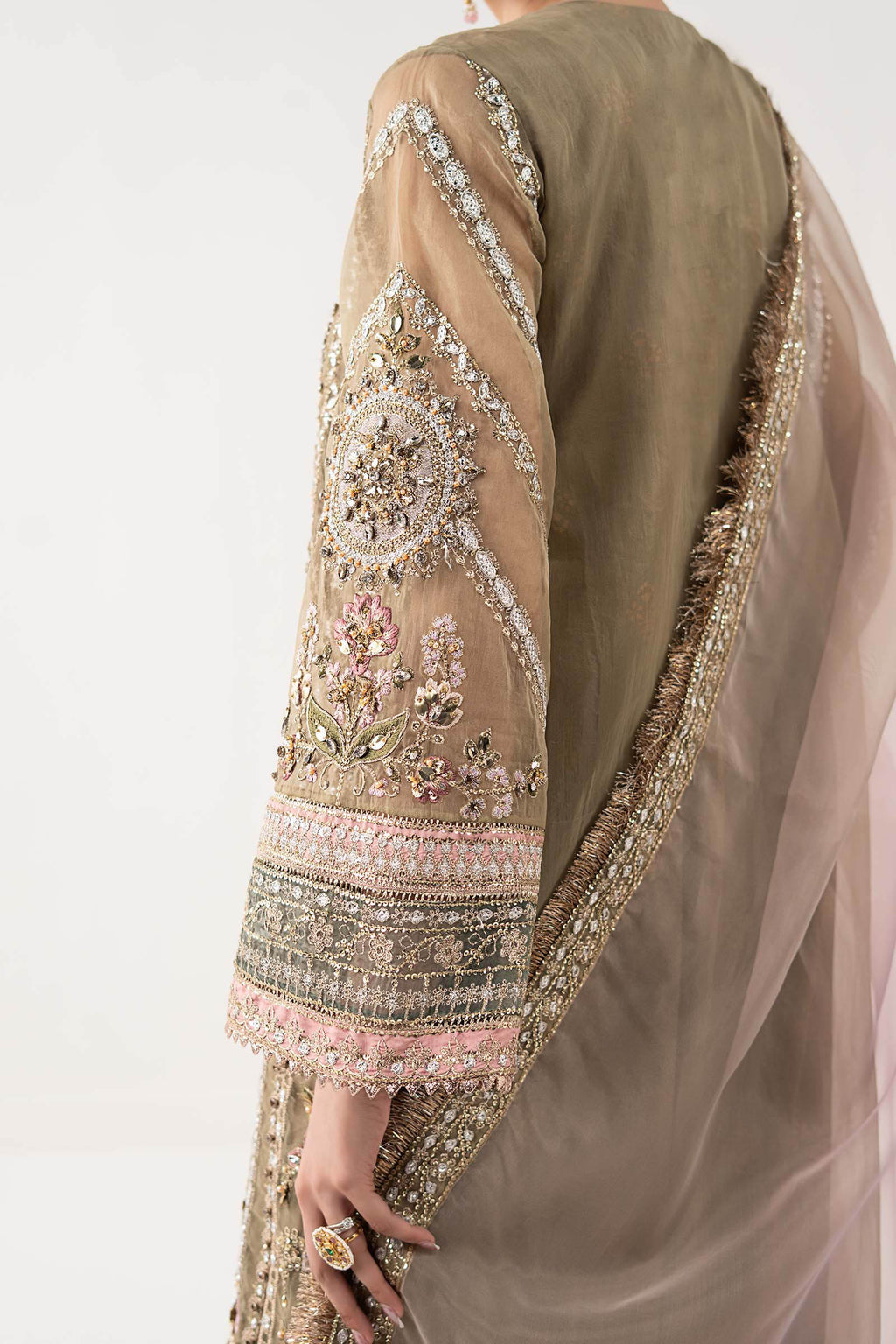 Maria B | Eid Collection 26 | 3 Piece Embroidered Organza Suit