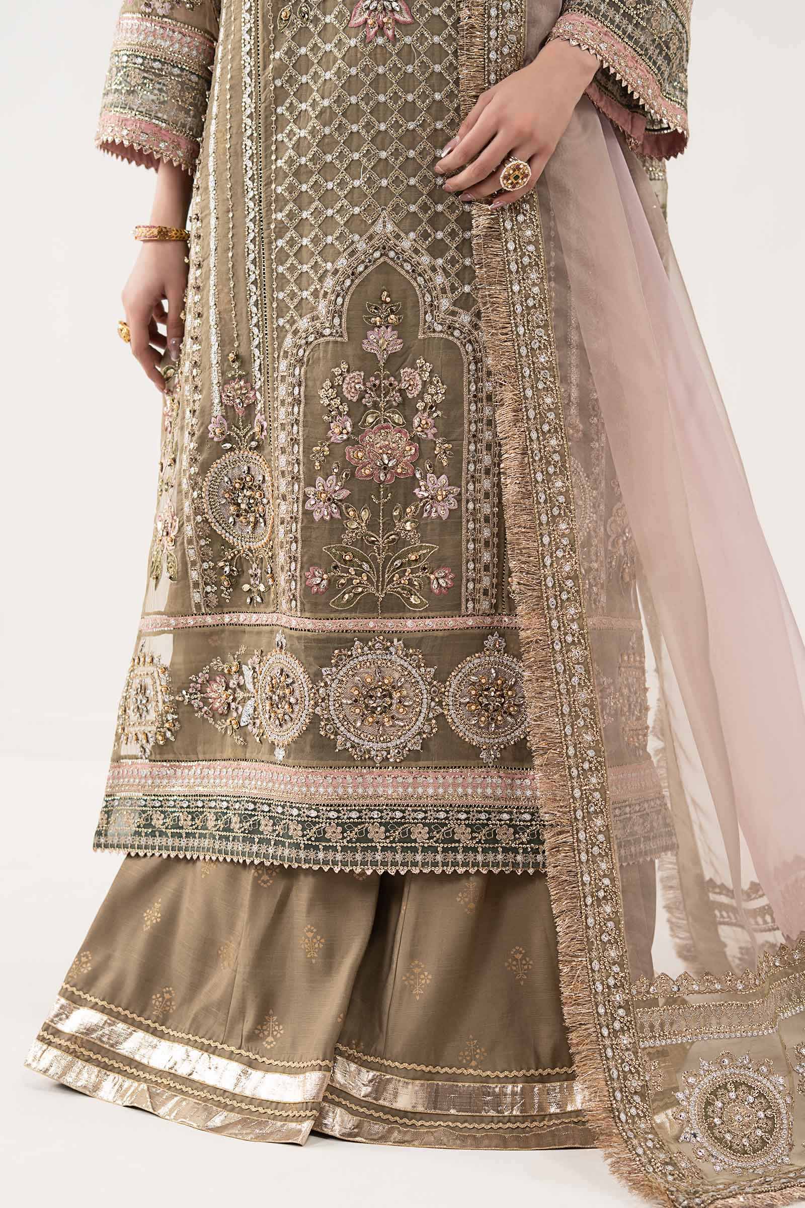 Maria B | Eid Collection 26 | 3 Piece Embroidered Organza Suit