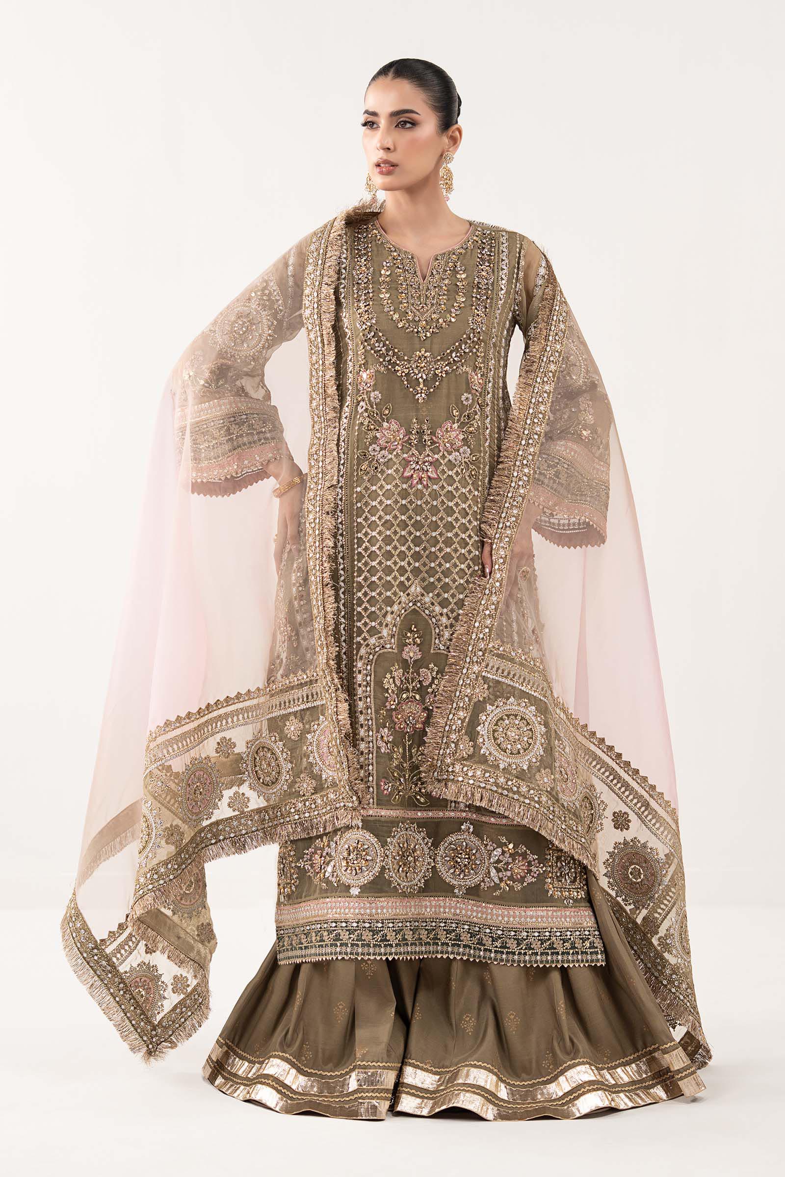 Maria B | Eid Collection 26 | 3 Piece Embroidered Organza Suit