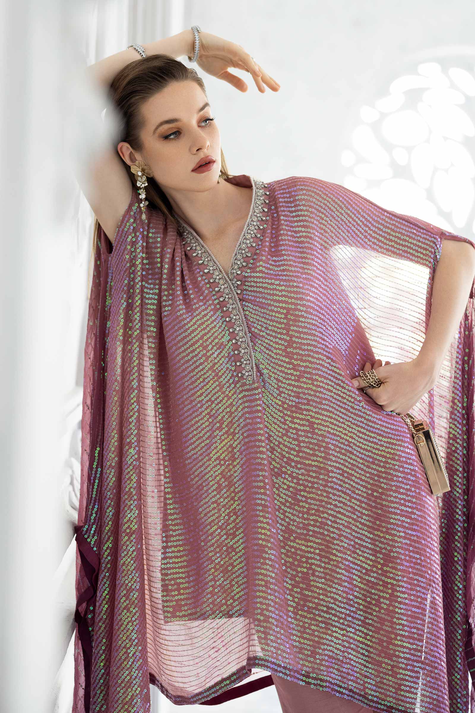 Maria B | Eid Collection 26 | 3 Piece Embroidered Chiffon Suit