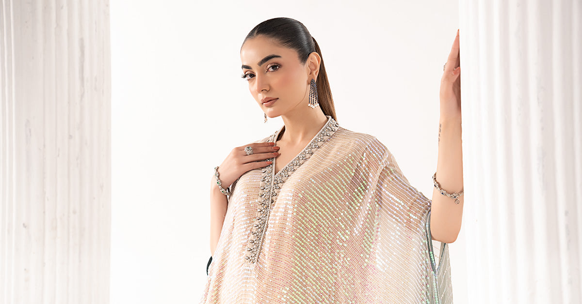Maria B | Eid Collection 26 | 3 Piece Embroidered Chiffon Suit
