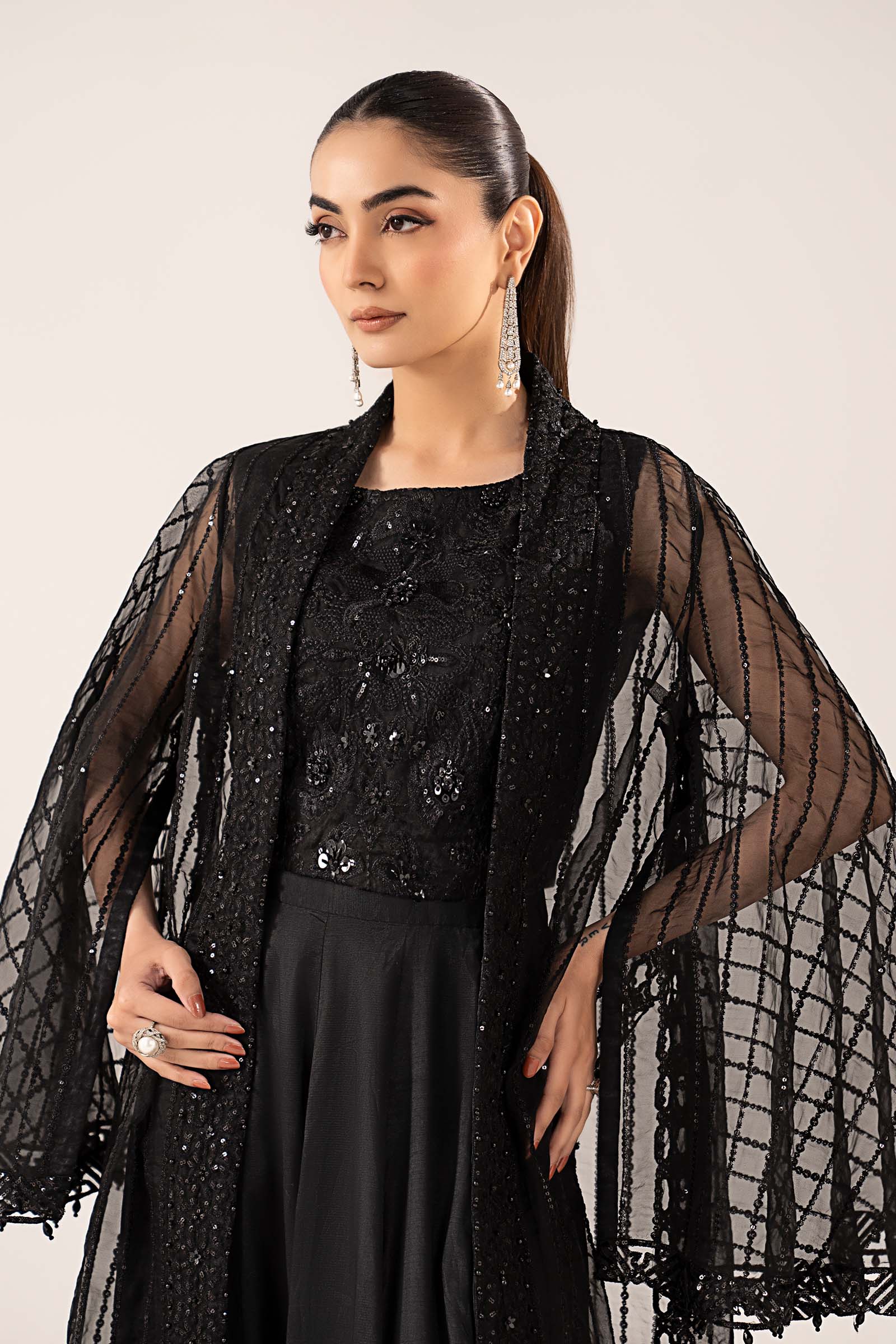Maria B | Eid Collection 26 | 3 Piece Embroidered Organza Suit