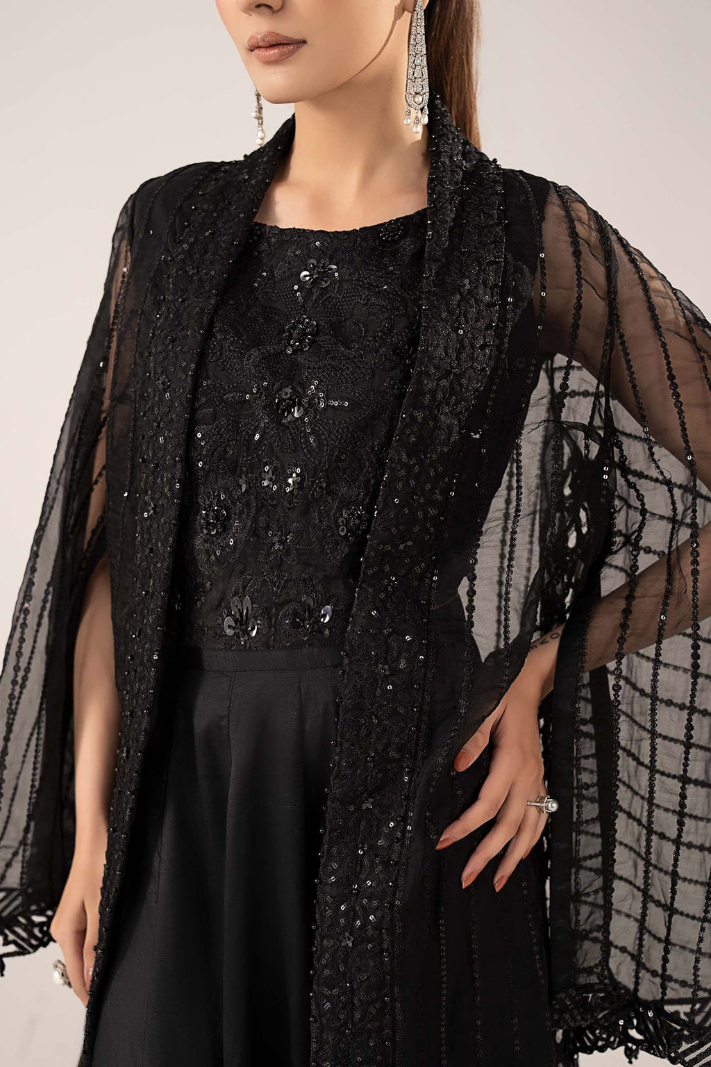Maria B | Eid Collection 26 | 3 Piece Embroidered Organza Suit