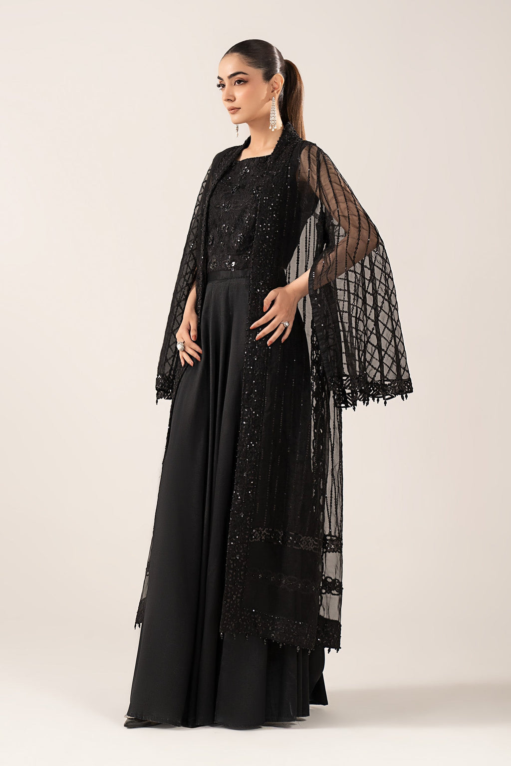 Maria B | Eid Collection 26 | 3 Piece Embroidered Organza Suit