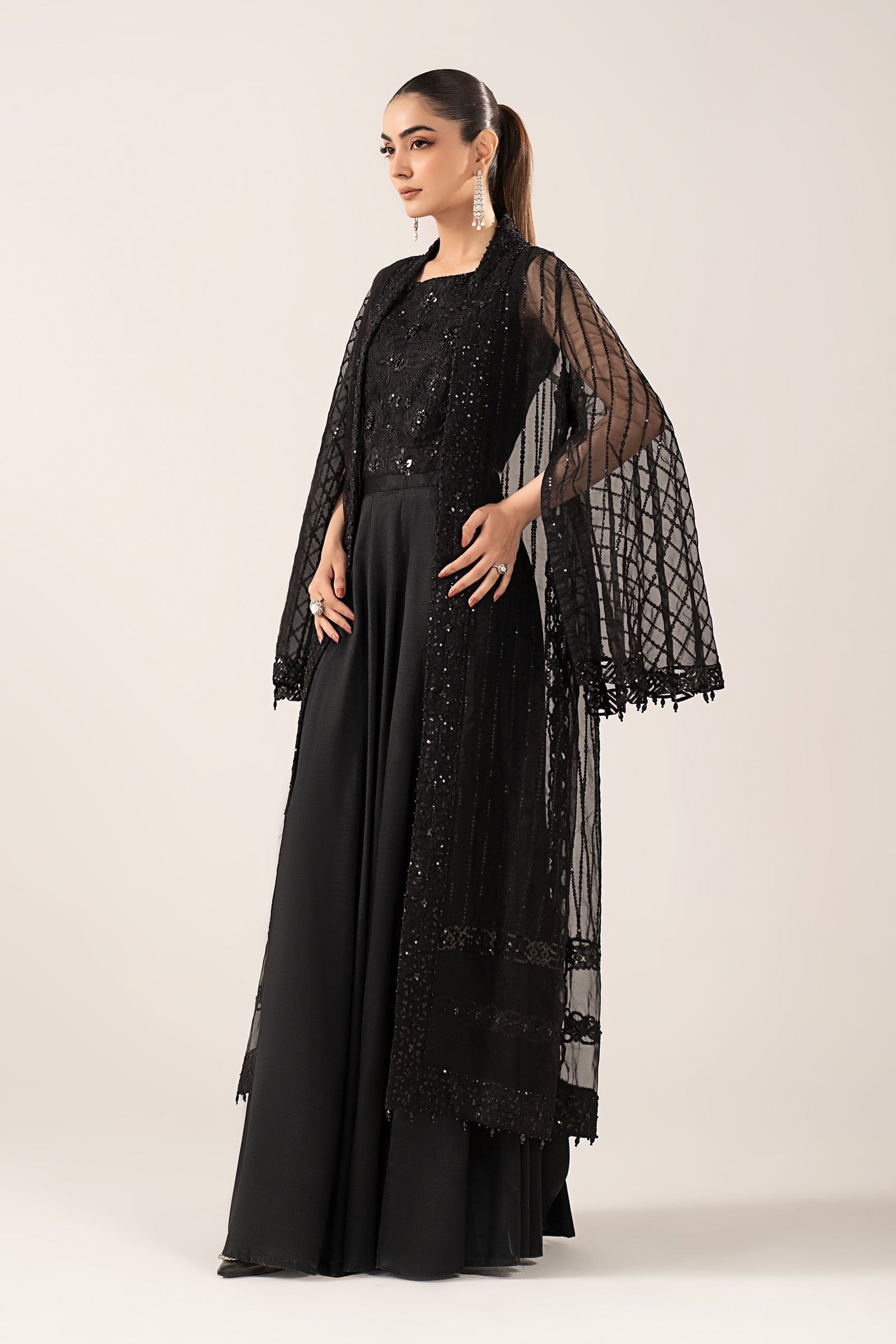 Maria B | Eid Collection 26 | 3 Piece Embroidered Organza Suit