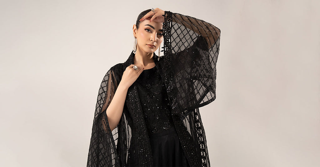 Maria B | Eid Collection 26 | 3 Piece Embroidered Organza Suit