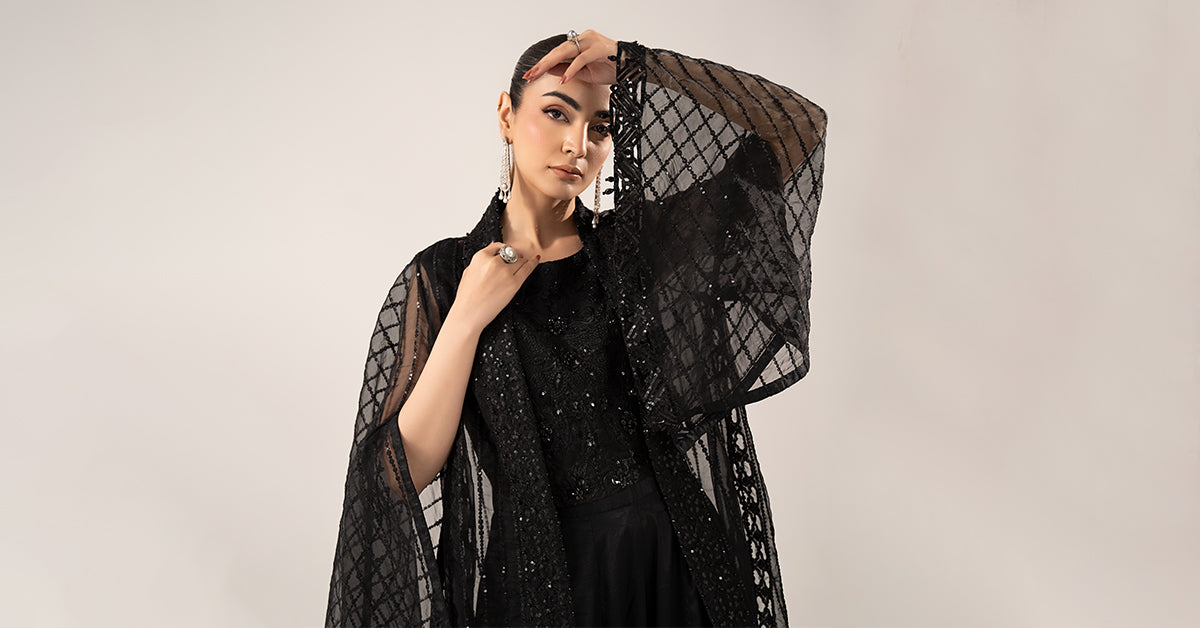Maria B | Eid Collection 26 | 3 Piece Embroidered Organza Suit