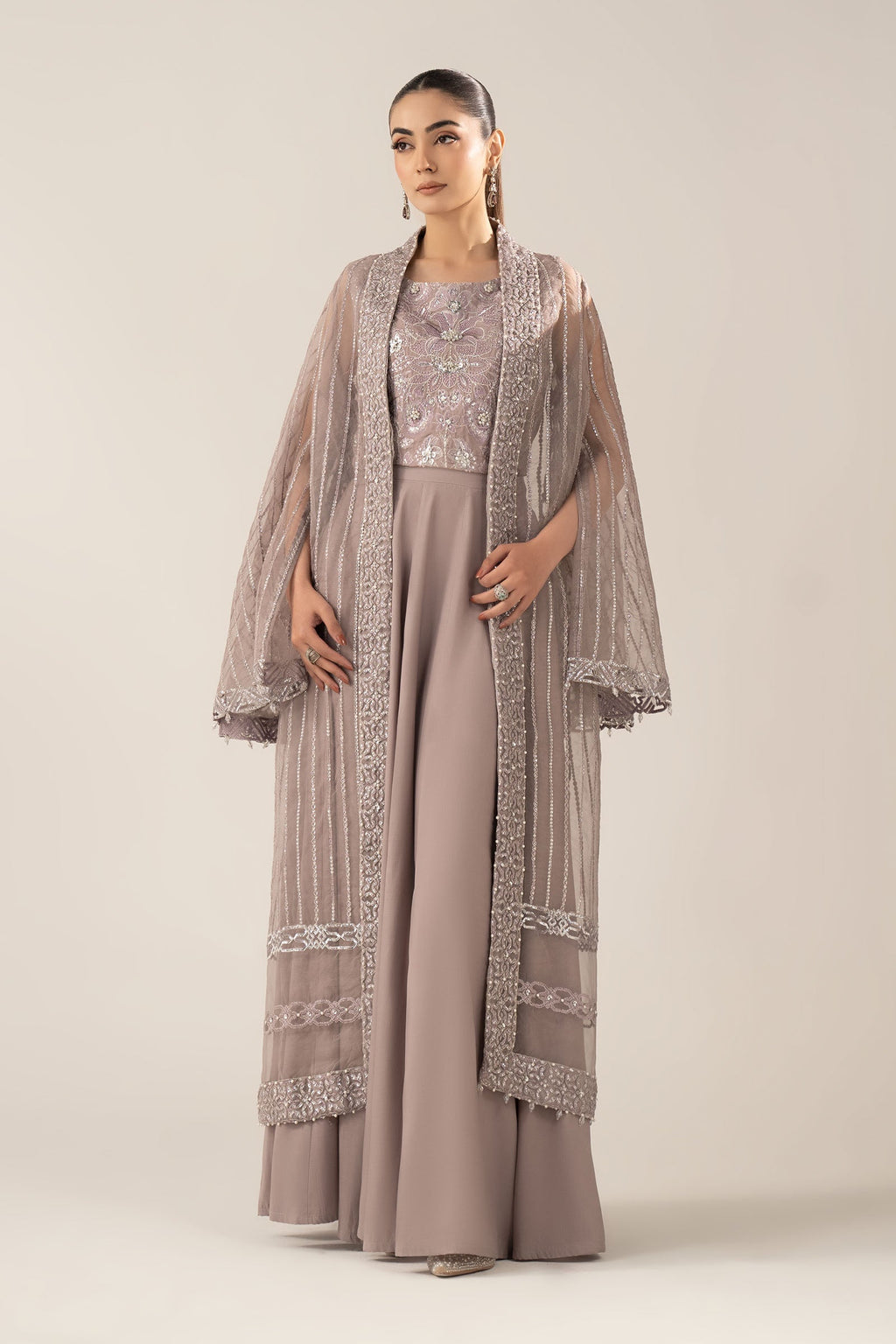 Maria B | Eid Collection 26 | 3 Piece Embroidered Organza Suit