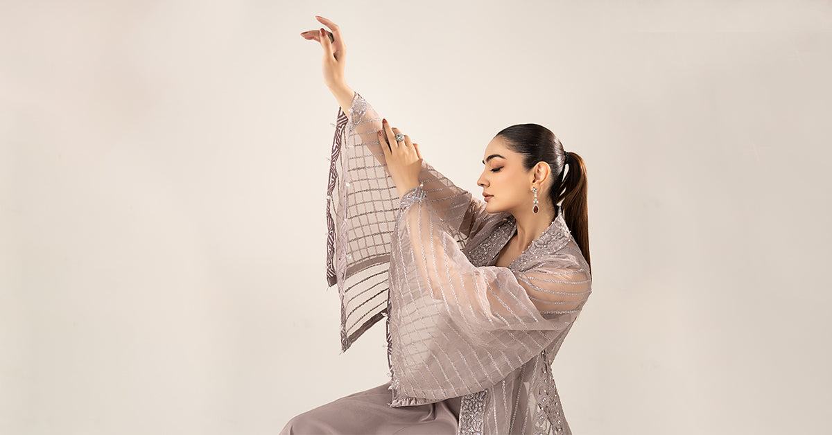 Maria B | Eid Collection 26 | 3 Piece Embroidered Organza Suit