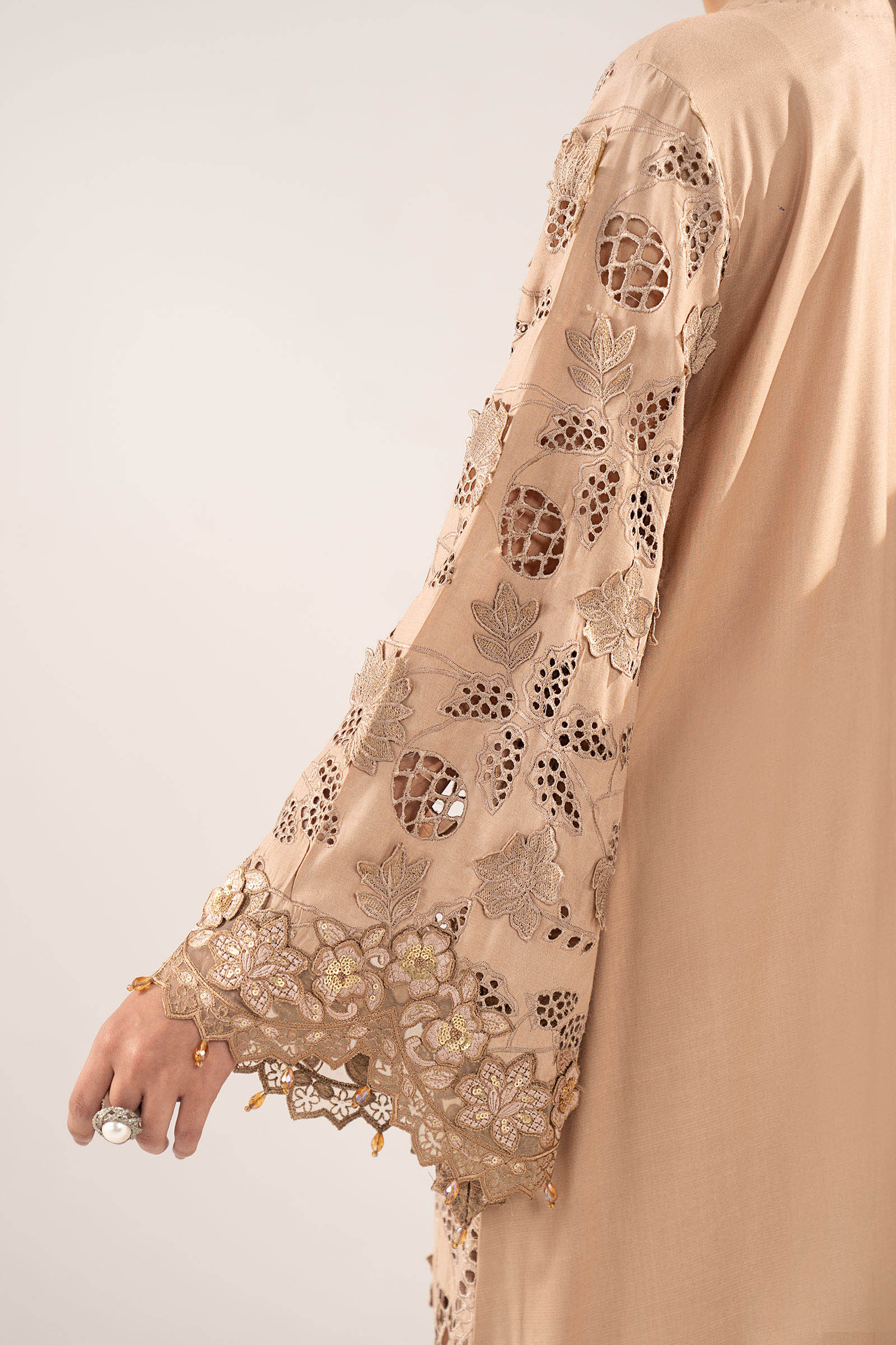 Maria B | Eid Collection 26 | 3 Piece Embroidered Raw Silk Suit