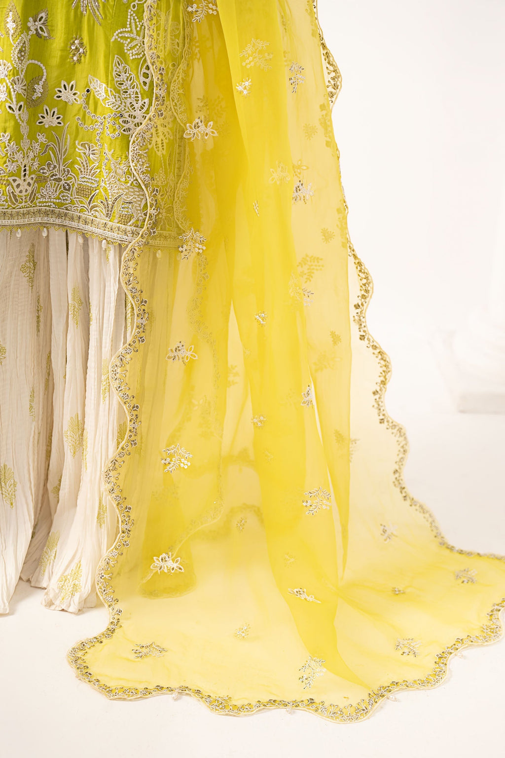 Maria B | Eid Collection 26 | 3 Piece Embroidered Raw Silk Suit