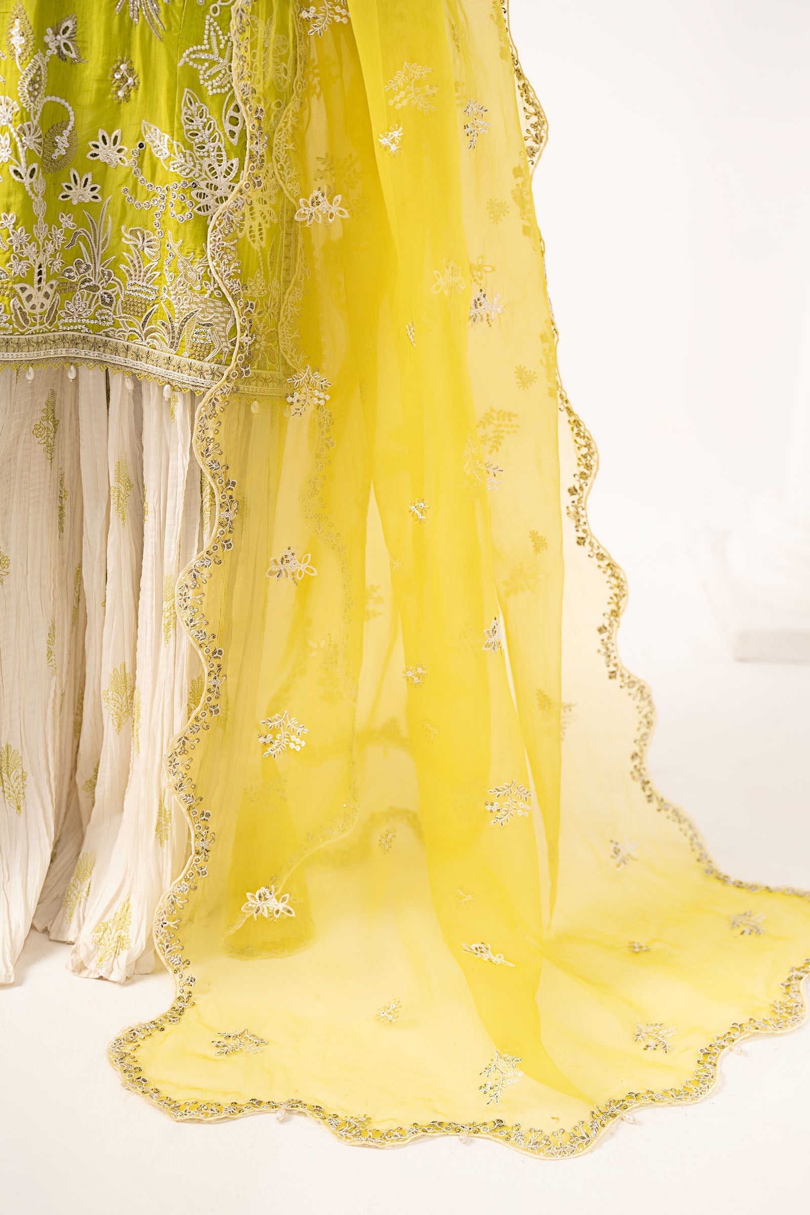 Maria B | Eid Collection 26 | 3 Piece Embroidered Raw Silk Suit