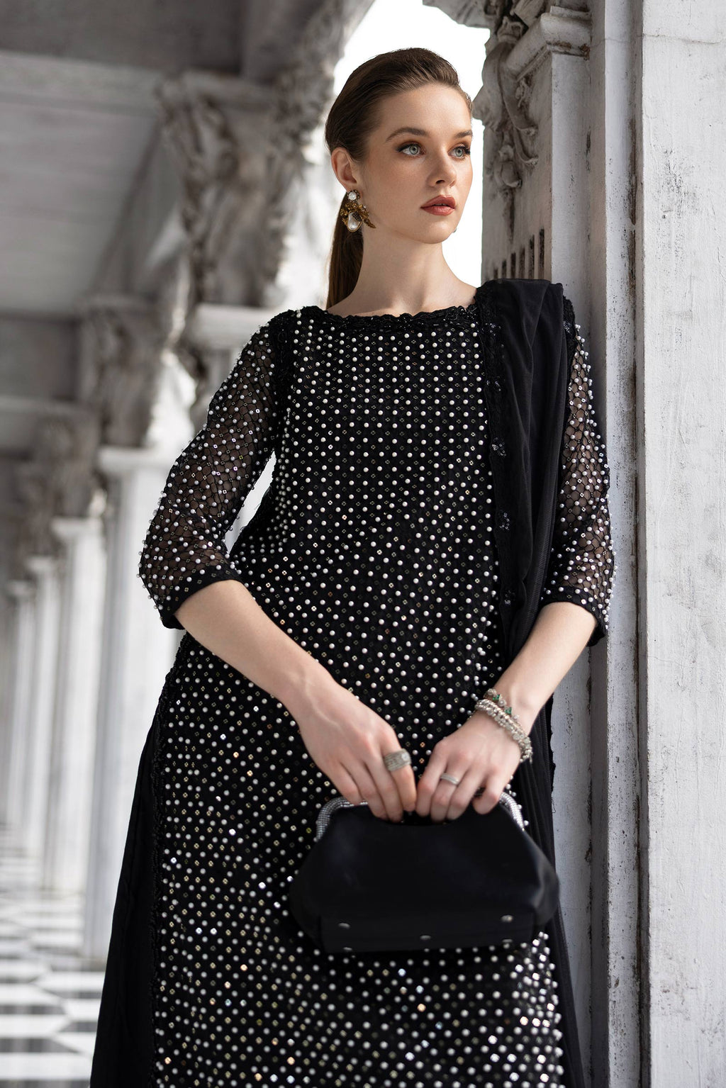 Maria B | Eid Collection 26 | 3 Piece Embroidered Organza Suit