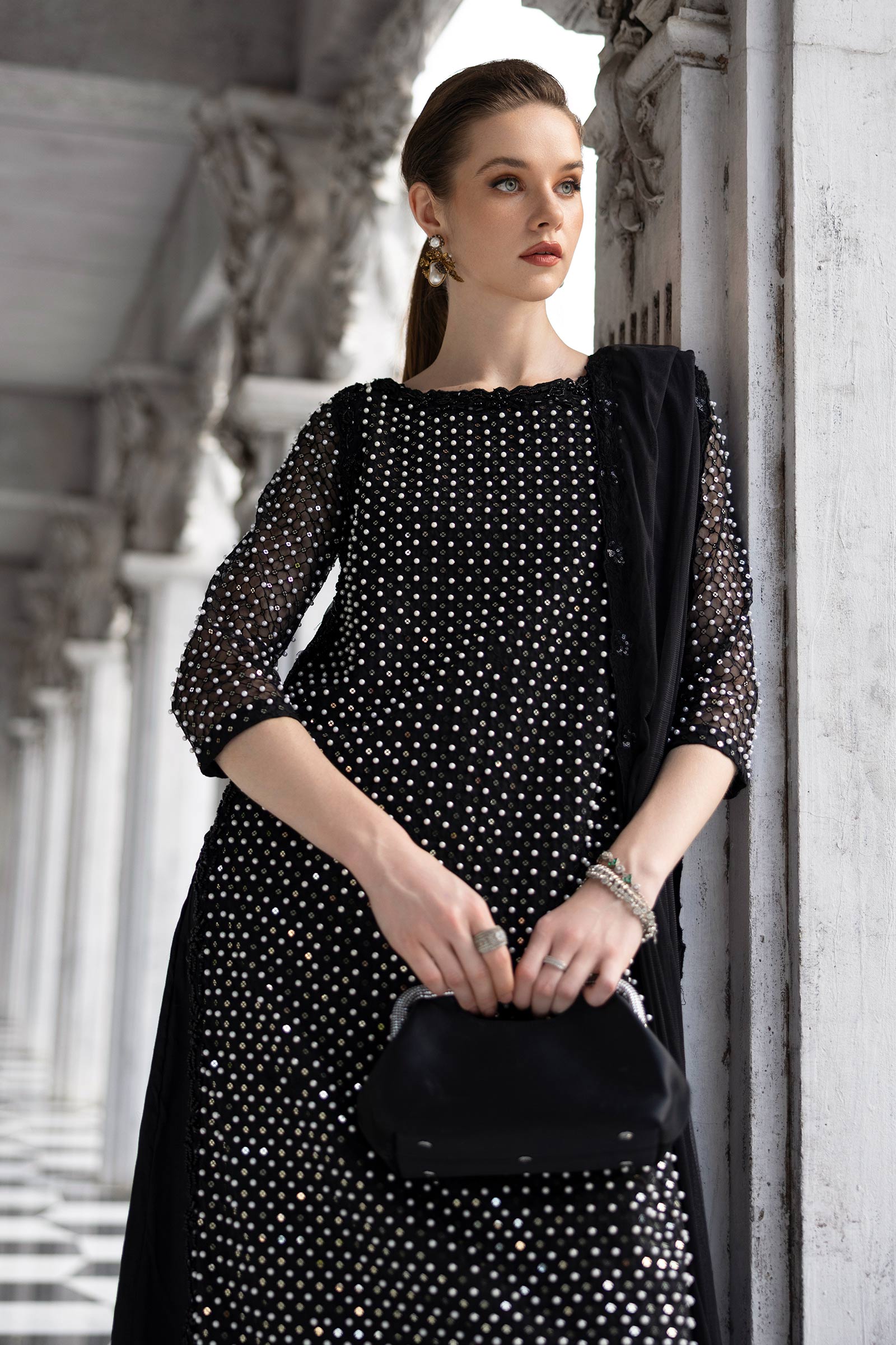 Maria B | Eid Collection 26 | 3 Piece Embroidered Organza Suit