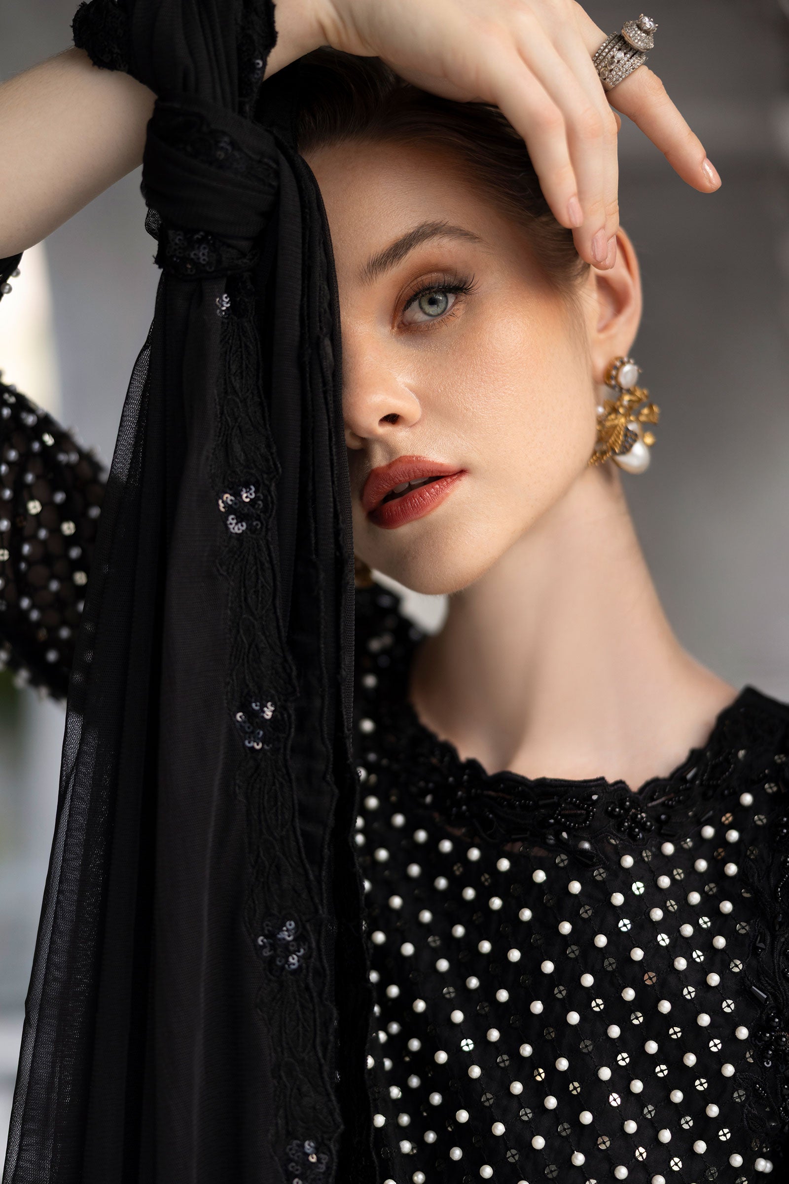 Maria B | Eid Collection 26 | 3 Piece Embroidered Organza Suit