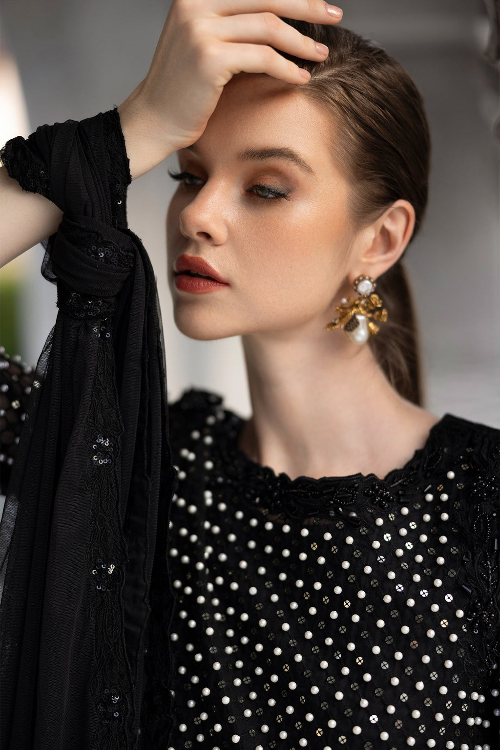 Maria B | Eid Collection 26 | 3 Piece Embroidered Organza Suit