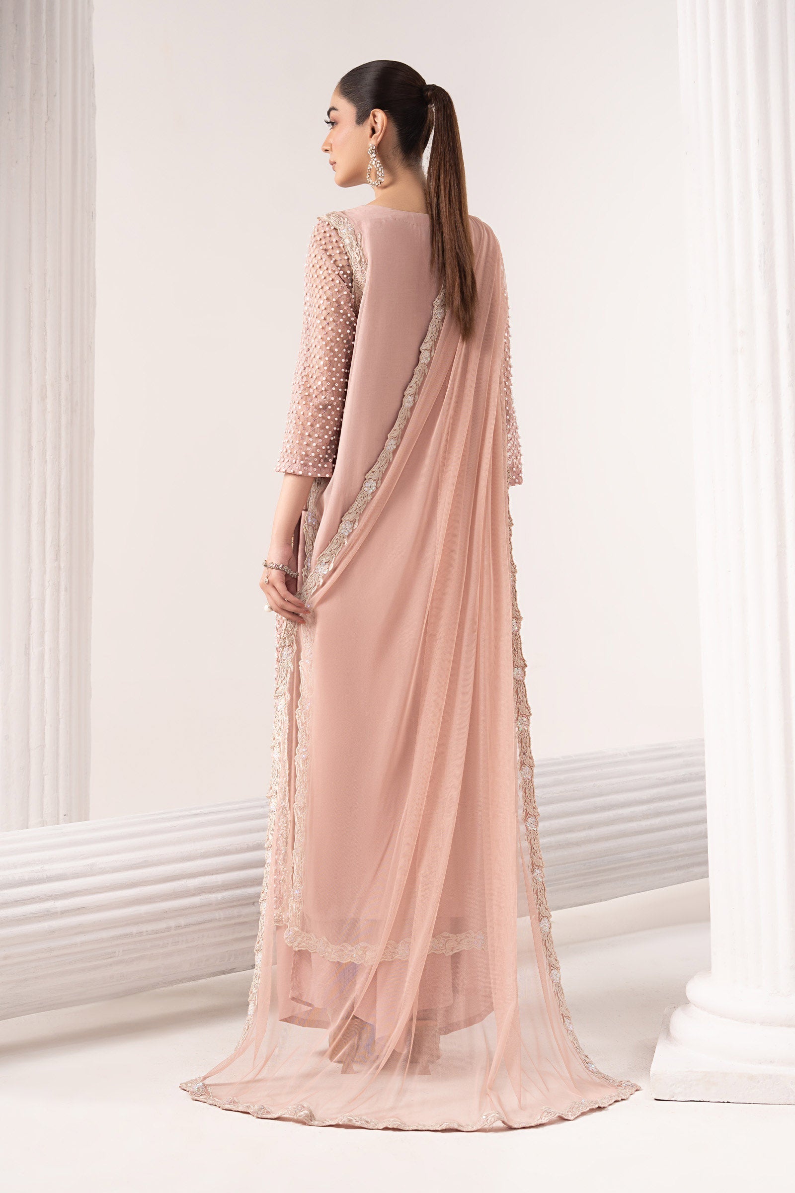 Maria B | Eid Collection 26 | 3 Piece Embroidered Organza Suit