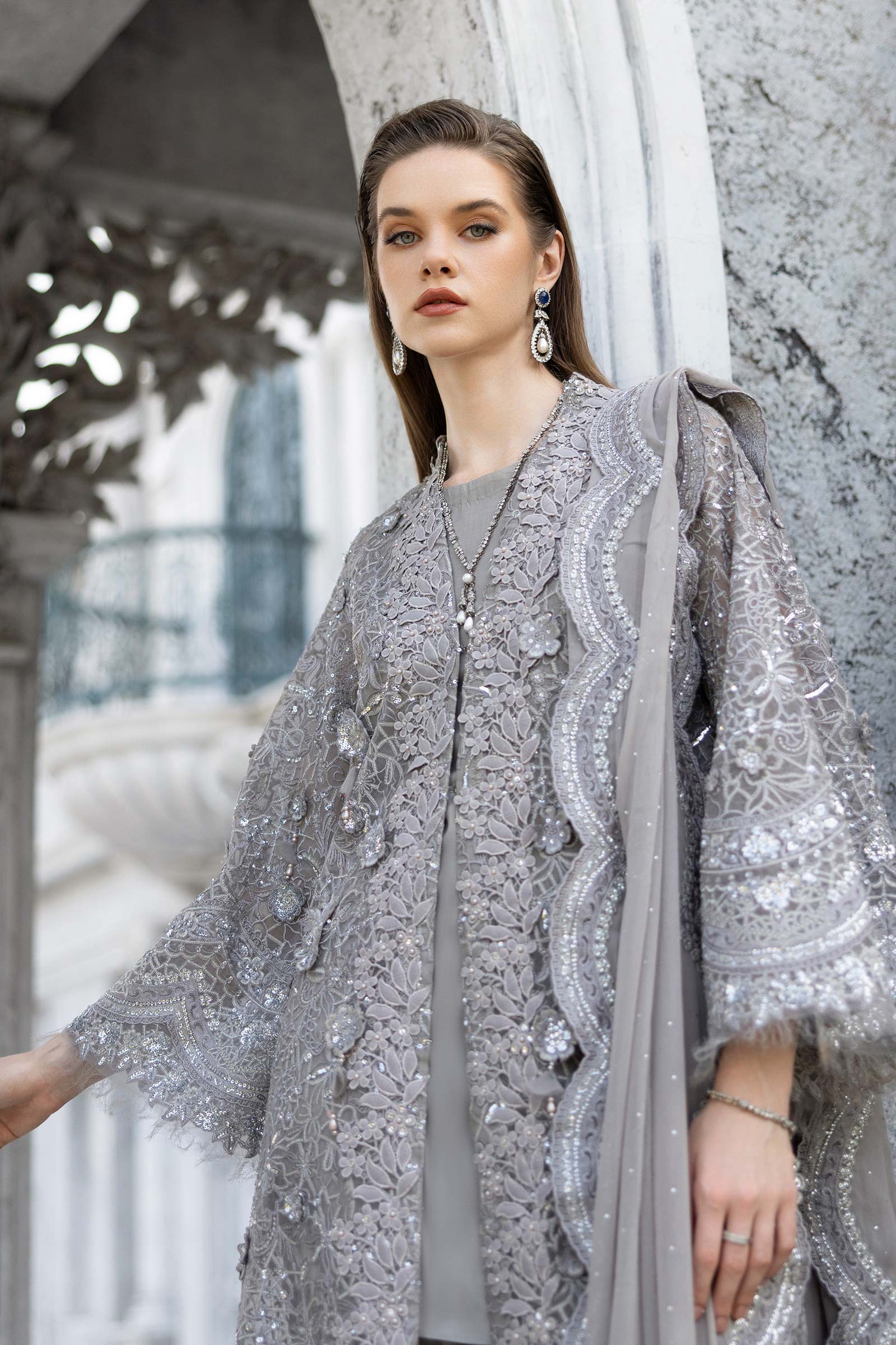 Maria B | Eid Collection 26 | 3 Piece Embroidered Organza Suit