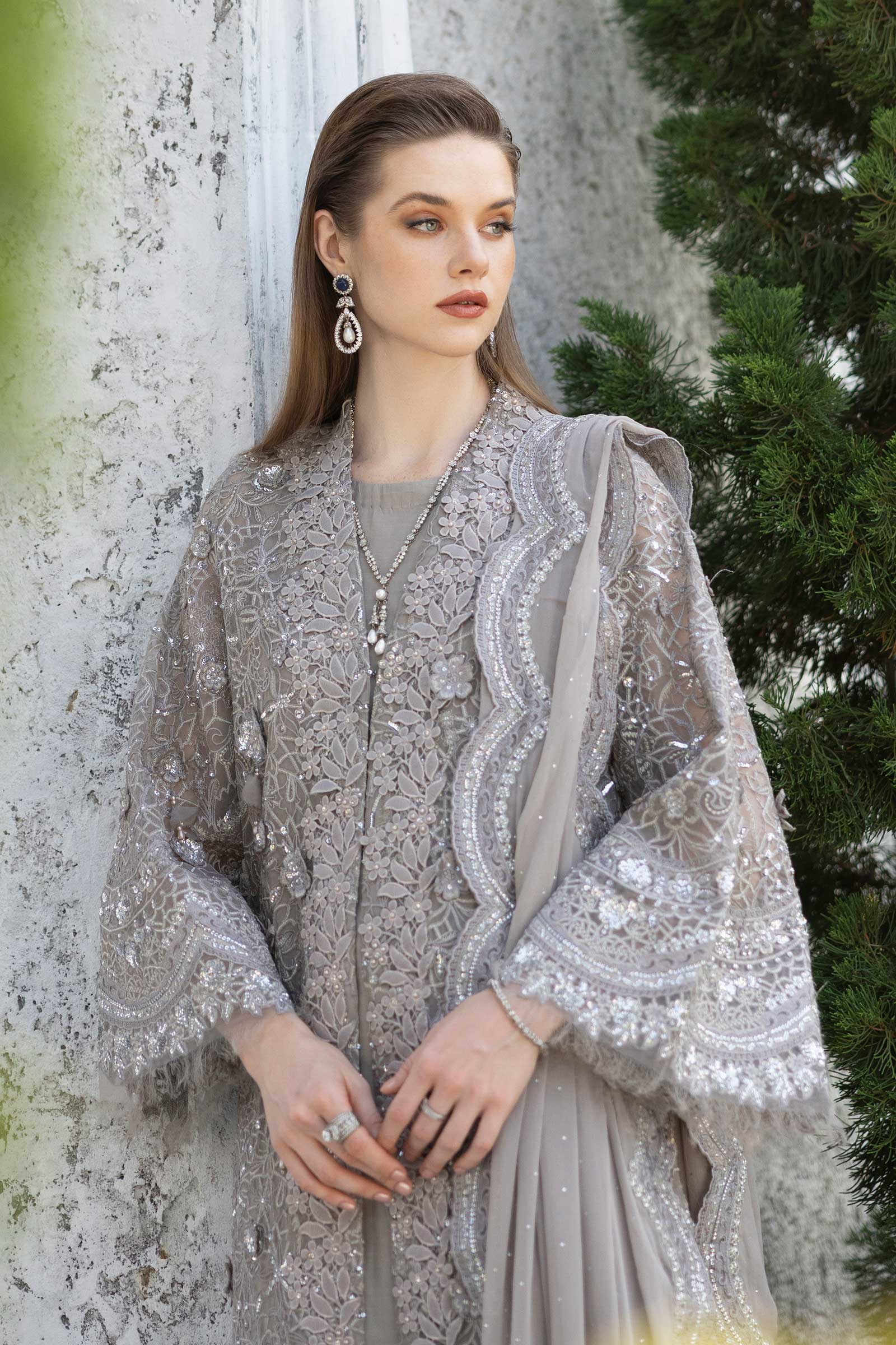 Maria B | Eid Collection 26 | 3 Piece Embroidered Organza Suit