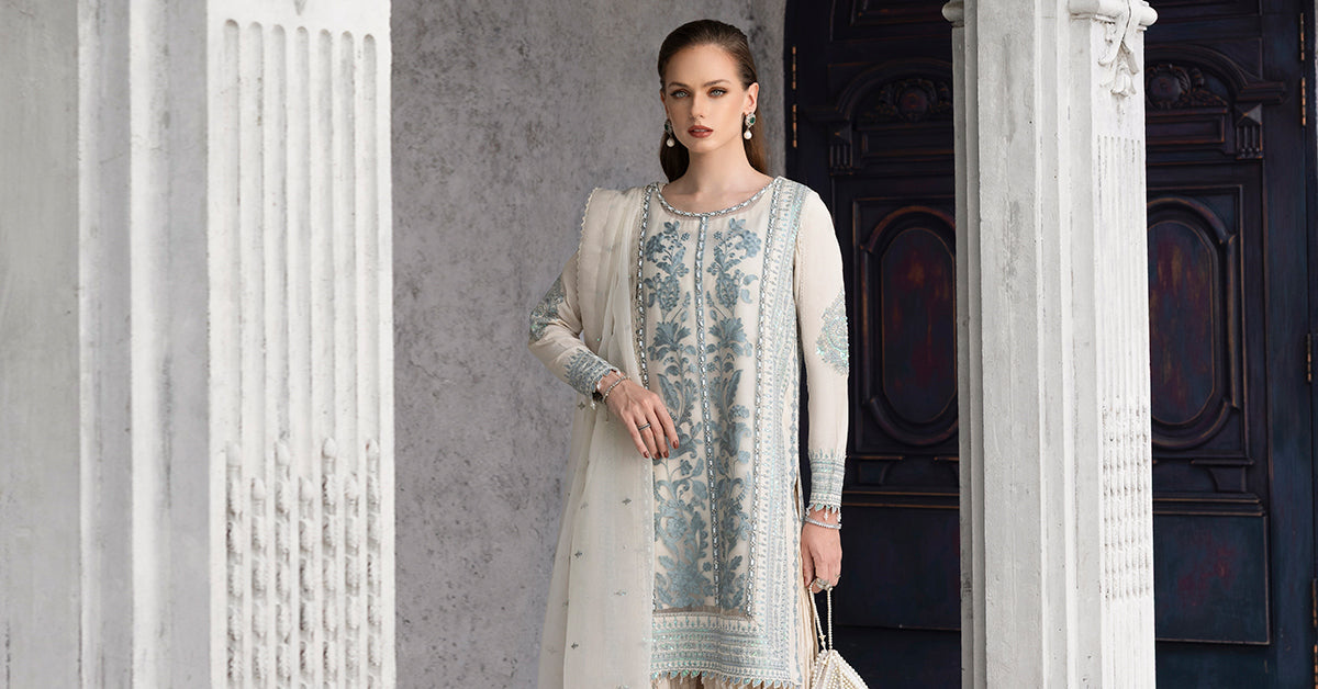 Maria B | Eid Collection 26 | 3 Piece Embroidered Organza Suit
