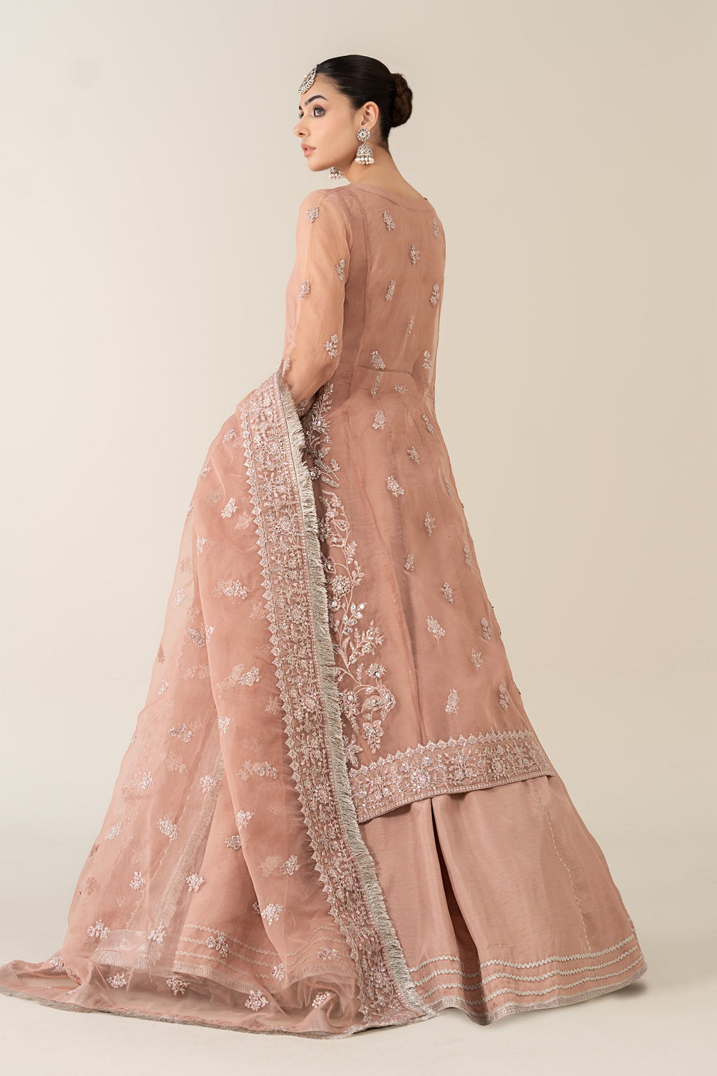 Maria B | Eid Collection 26 | 3 Piece Embroidered Organza Suit