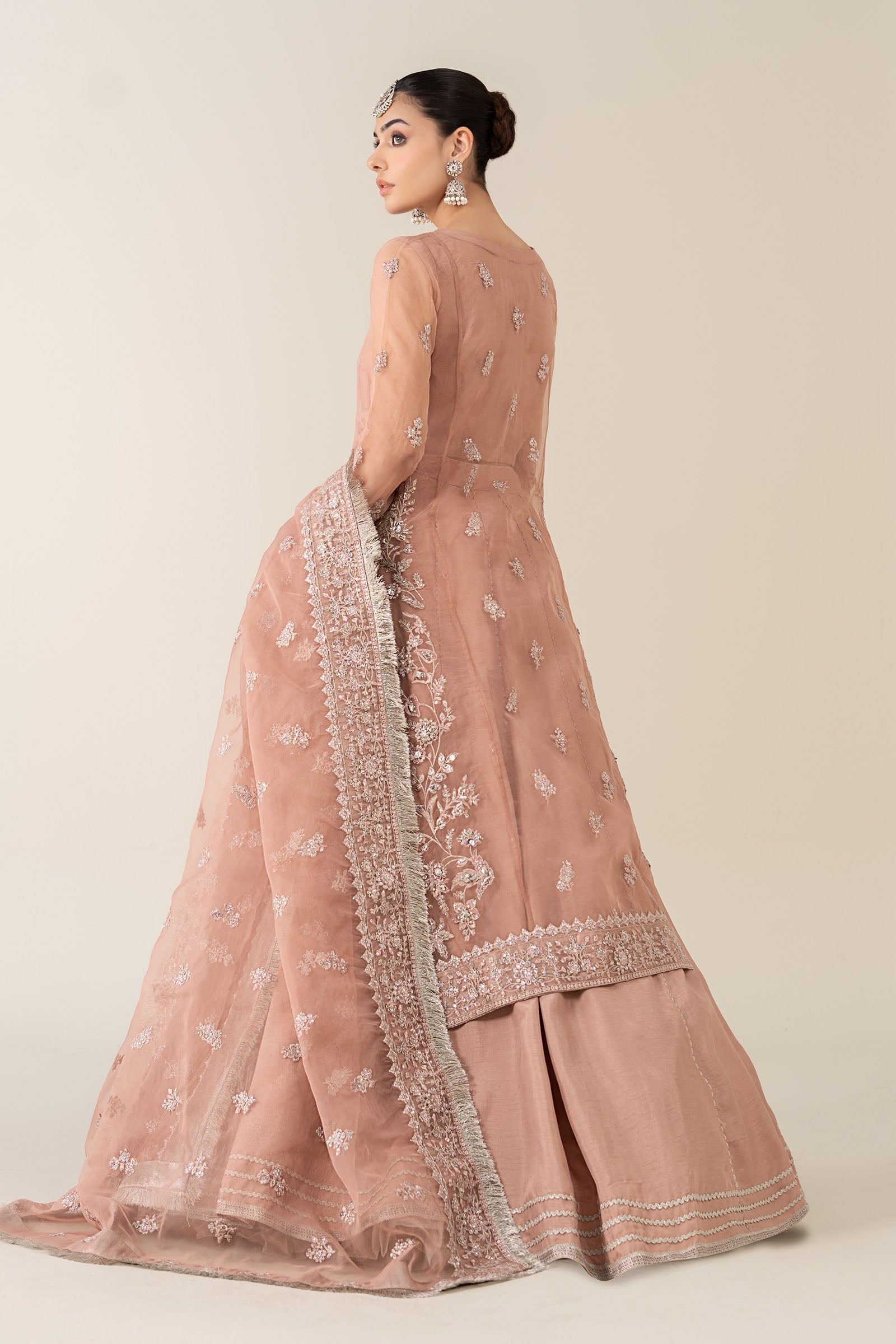 Maria B | Eid Collection 26 | 3 Piece Embroidered Organza Suit