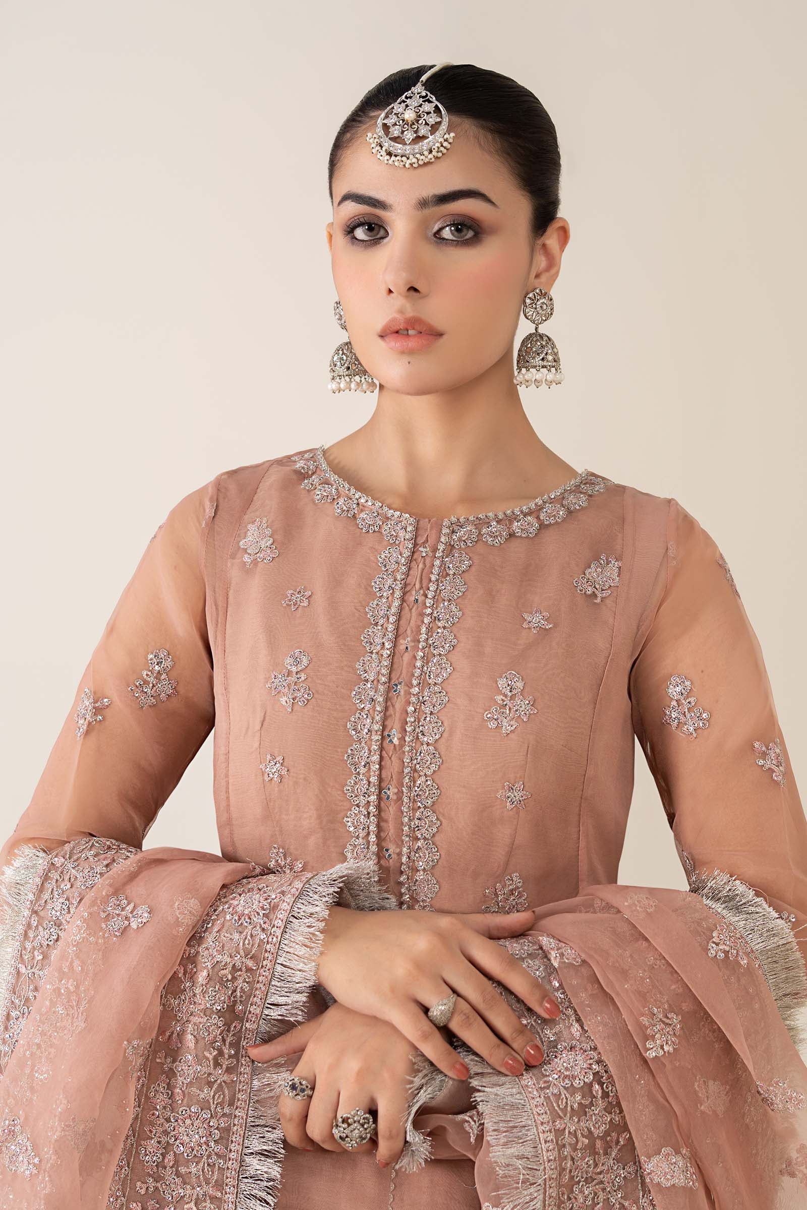 Maria B | Eid Collection 26 | 3 Piece Embroidered Organza Suit