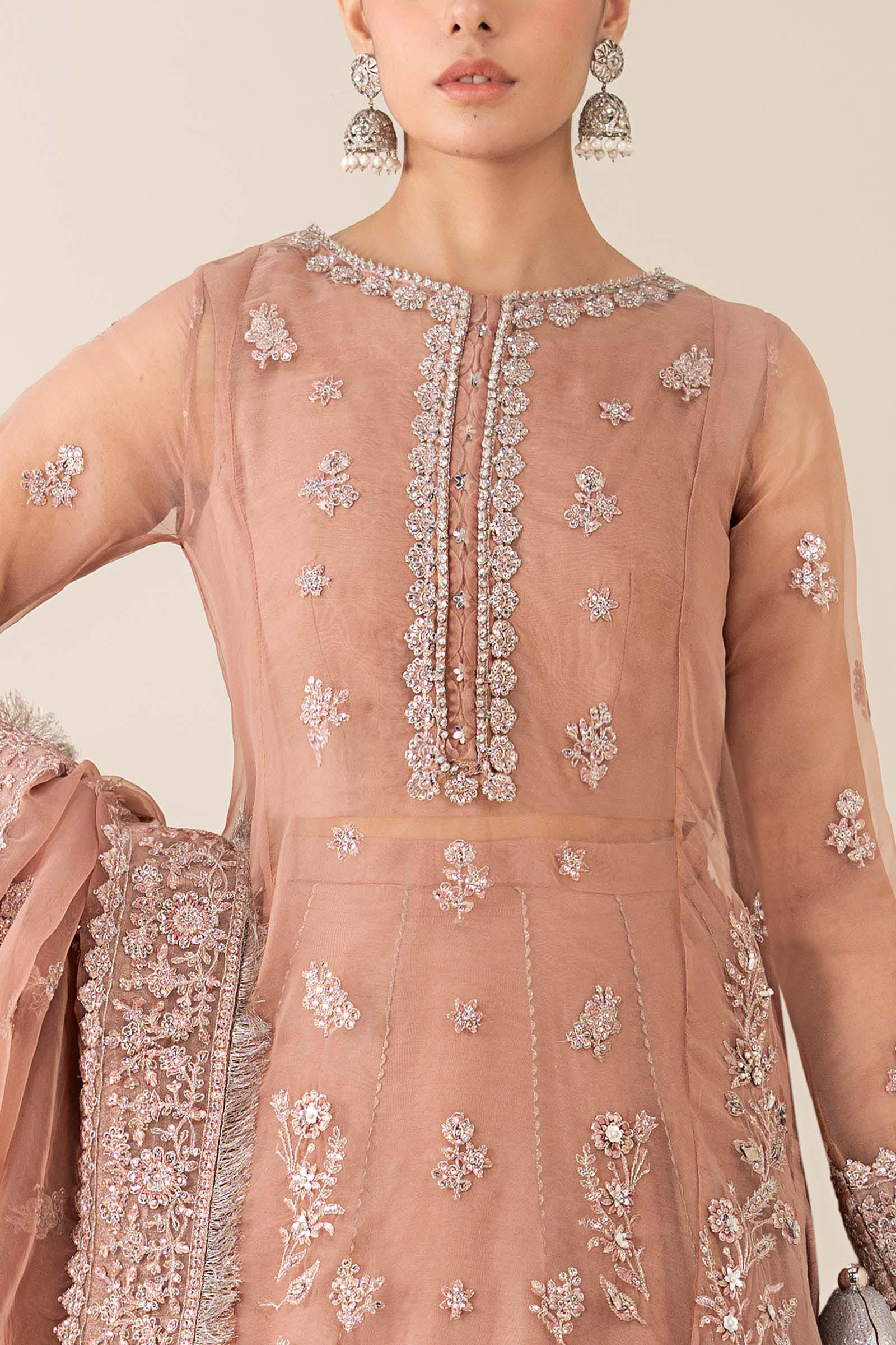 Maria B | Eid Collection 26 | 3 Piece Embroidered Organza Suit