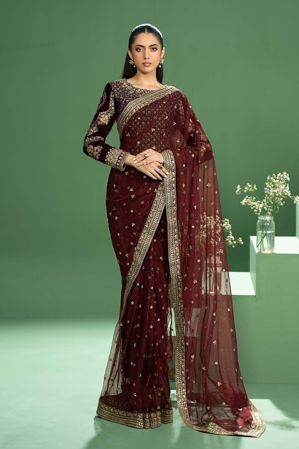 Maria b | Formal Wears | SF-W24-11 - House Of Anaya
