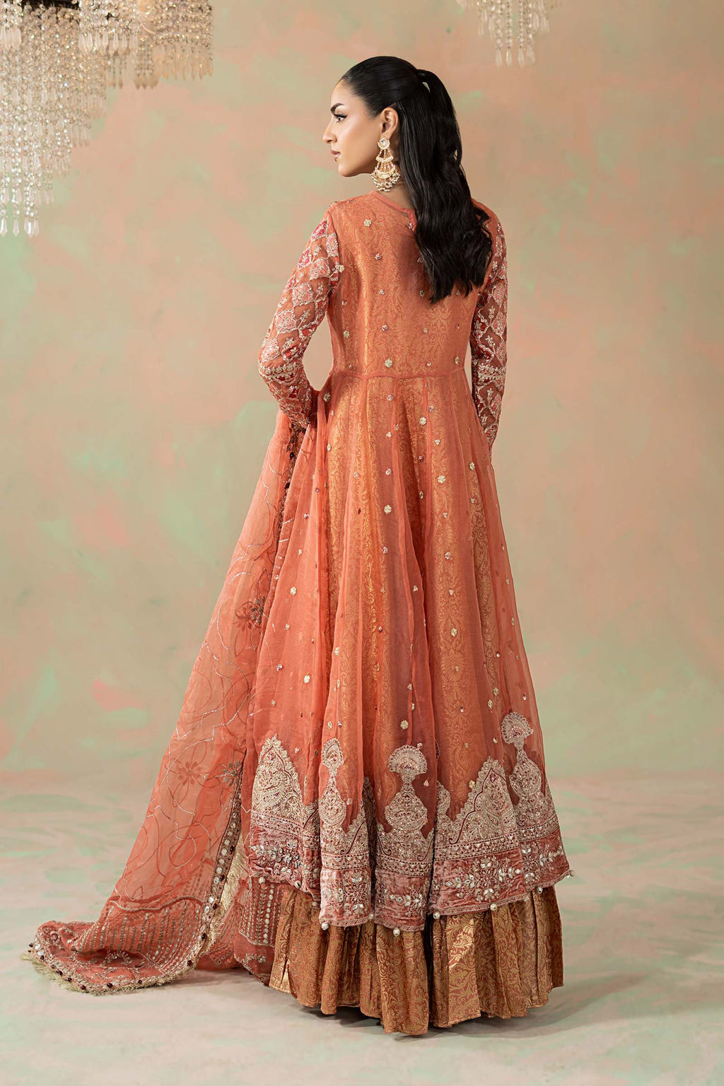 Maria B | Eid Collection 26 | 3 Piece Embroidered Organza Suit