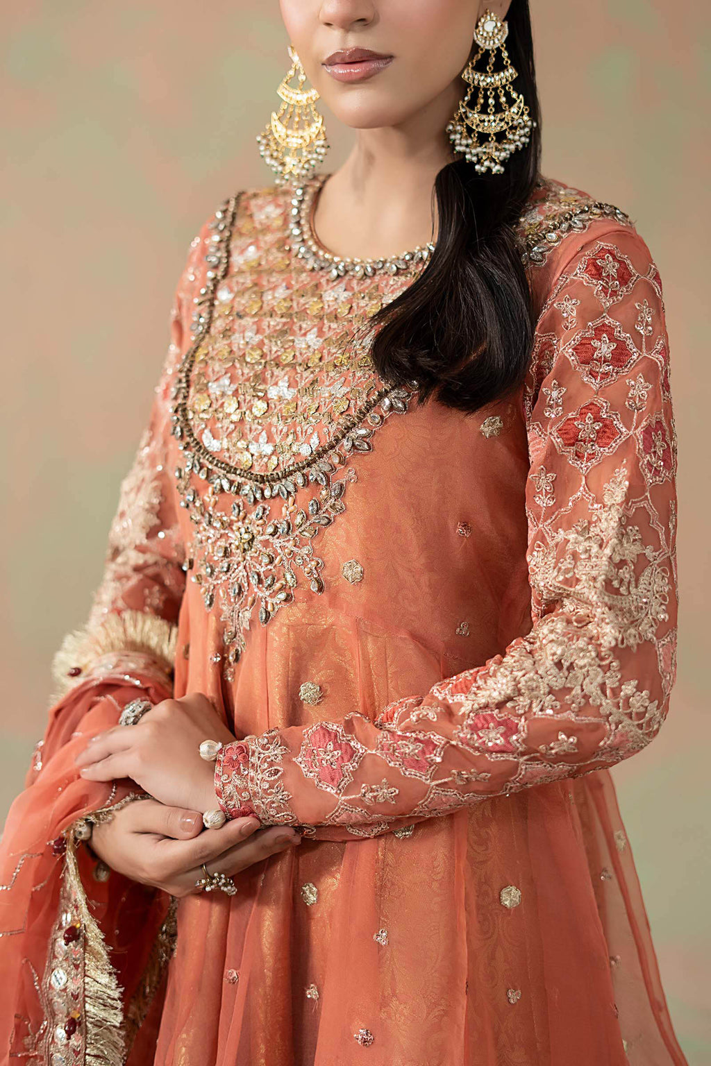 Maria B | Eid Collection 26 | 3 Piece Embroidered Organza Suit