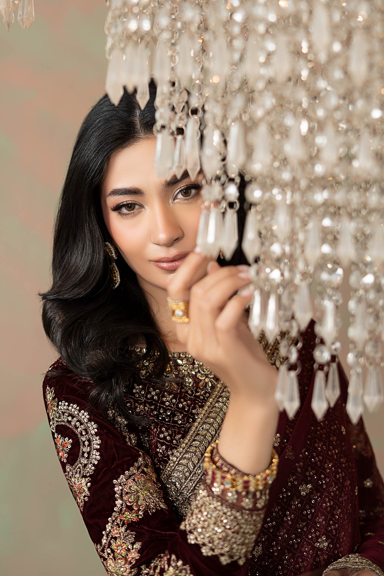 Maria B | Eid Collection 26 | Embroidered Net Saree