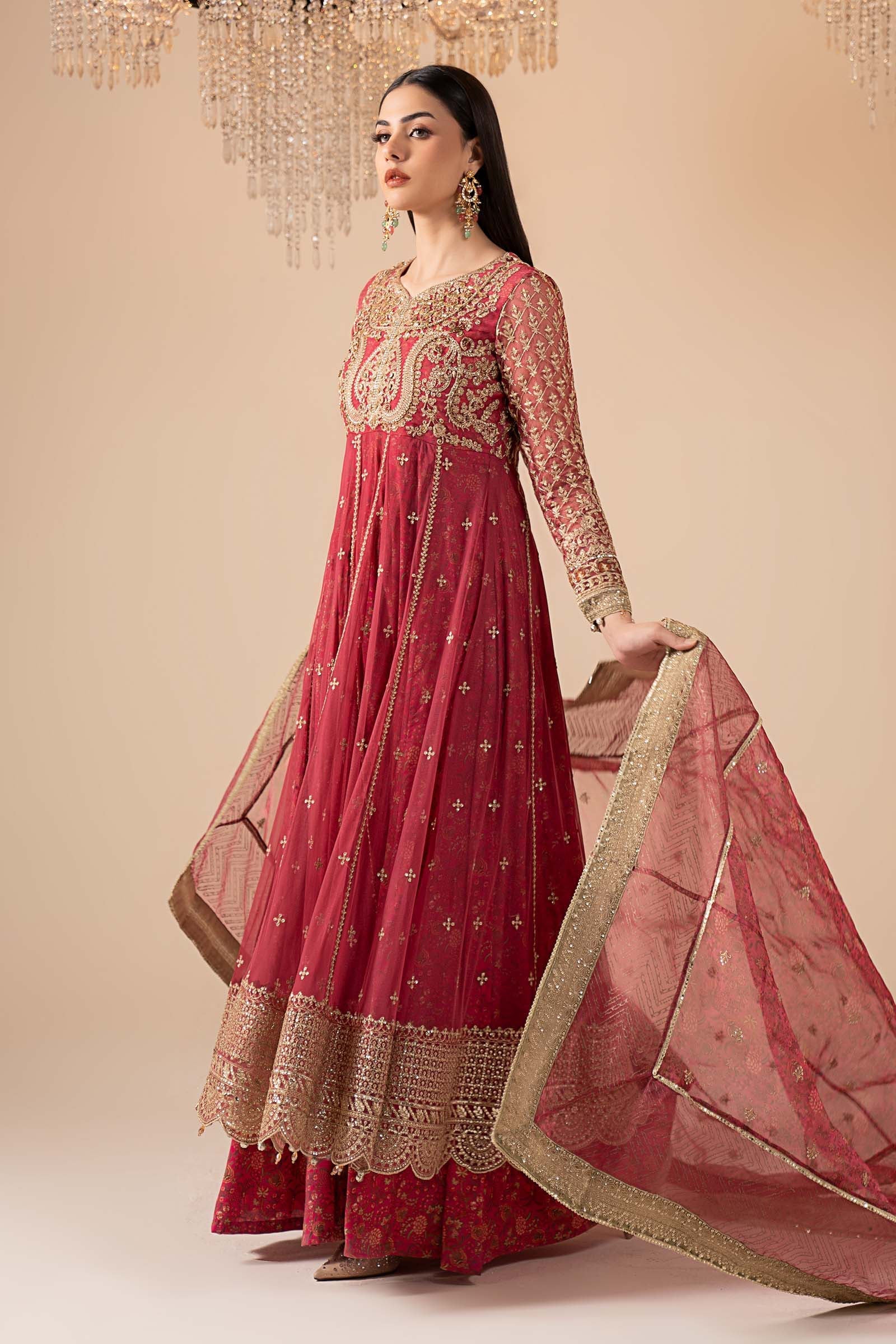 Maria B | Eid Collection 26 | 3 Piece Embroidered Net Suit