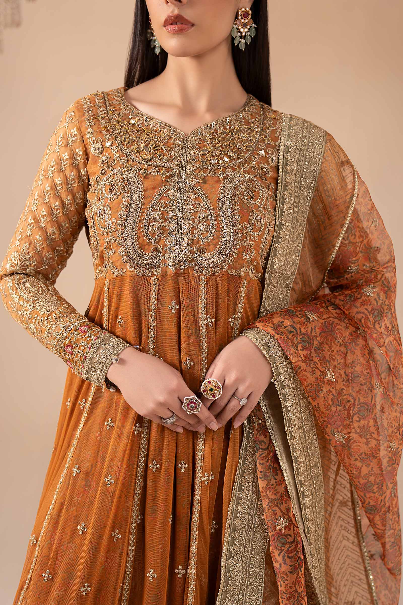 Maria B | Eid Collection 26 | 3 Piece Embroidered Net Suit
