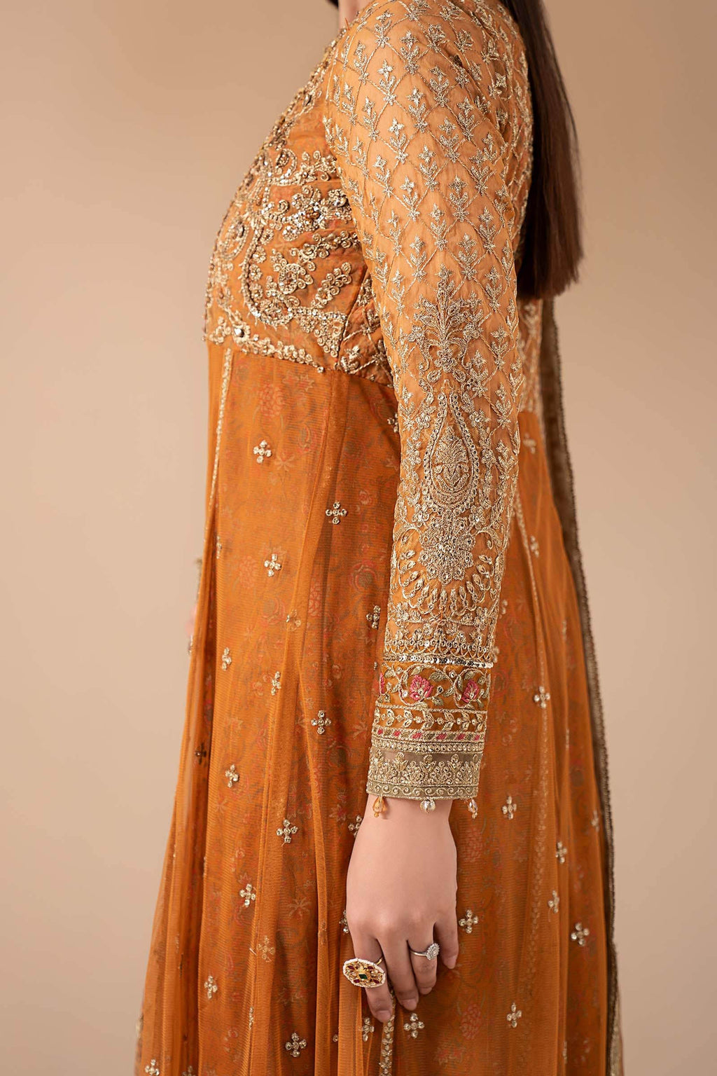 Maria B | Eid Collection 26 | 3 Piece Embroidered Net Suit