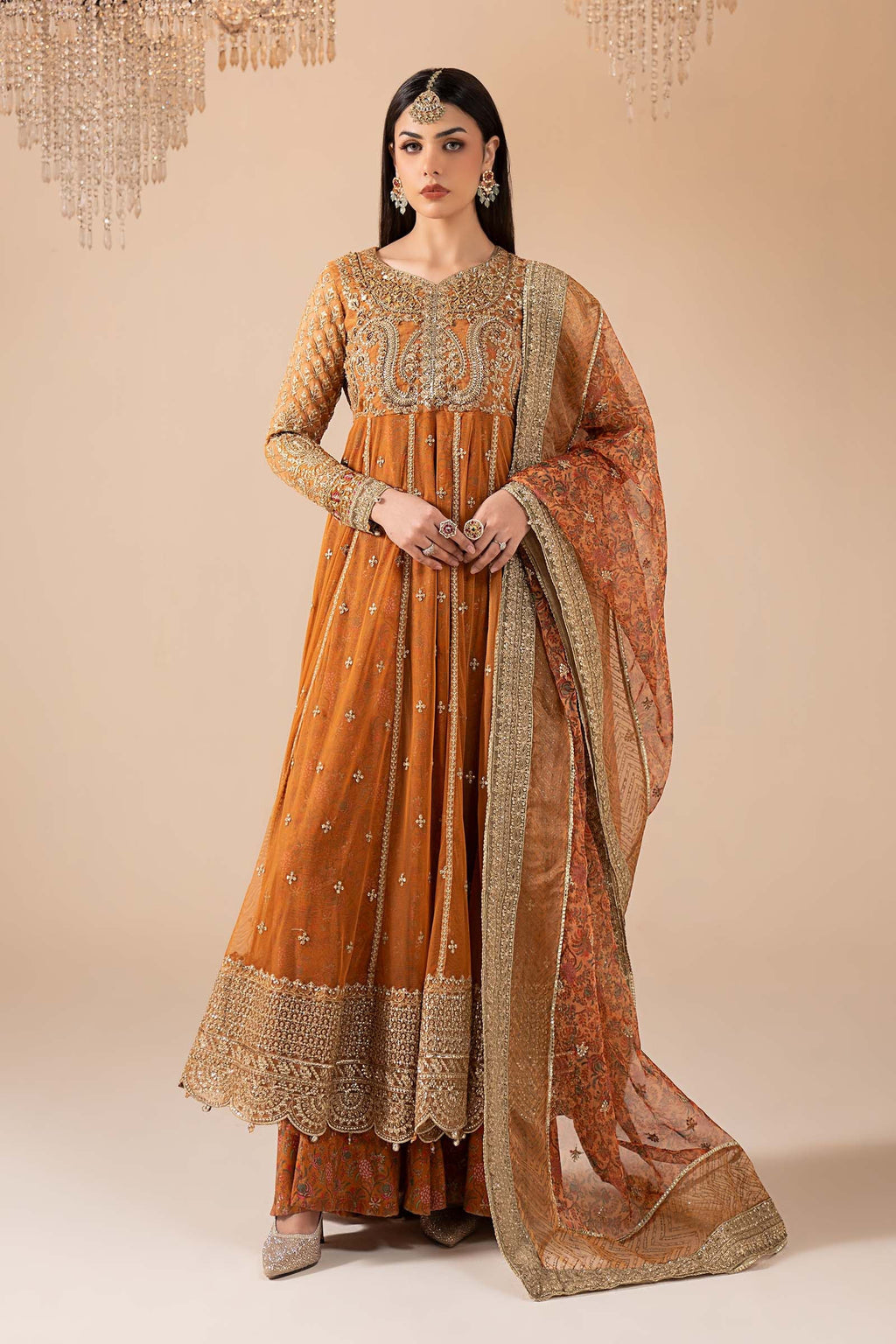 Maria B | Eid Collection 26 | 3 Piece Embroidered Net Suit
