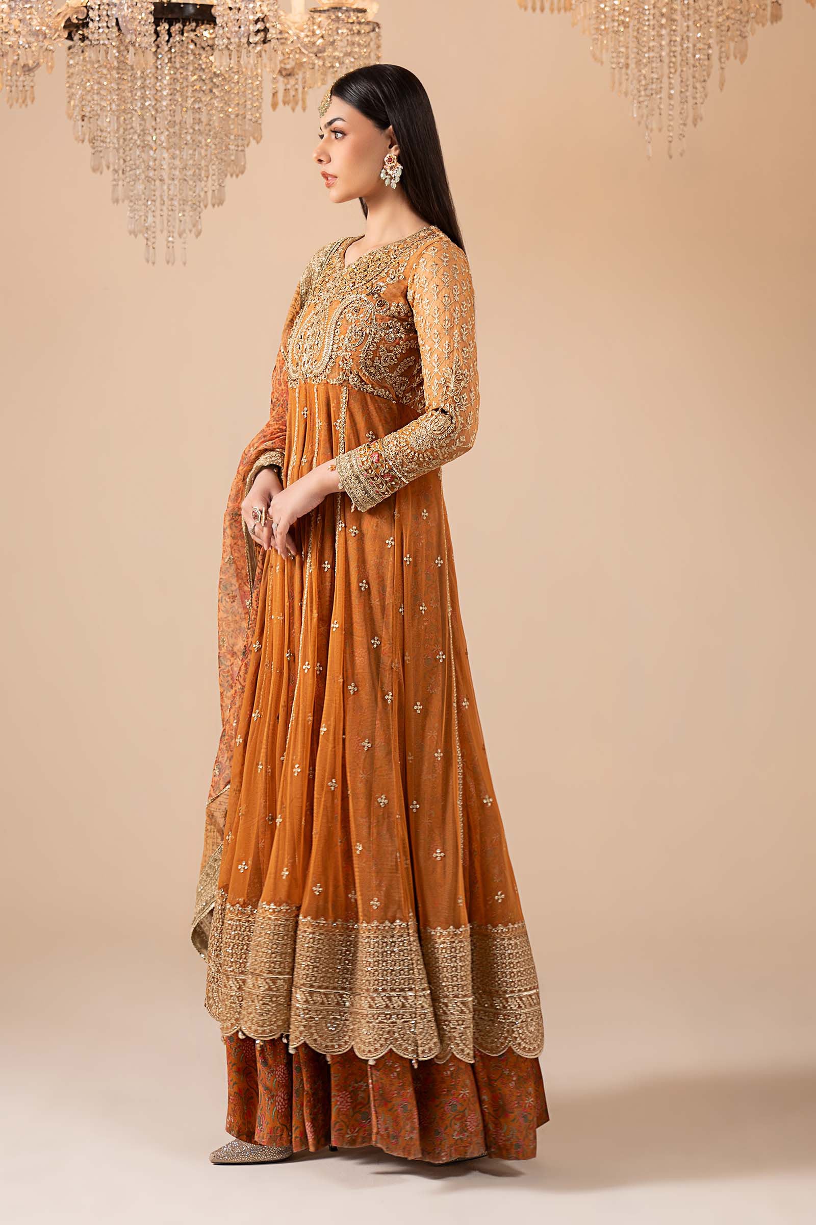 Maria B | Eid Collection 26 | 3 Piece Embroidered Net Suit