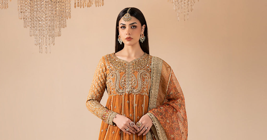 Maria B | Eid Collection 26 | 3 Piece Embroidered Net Suit