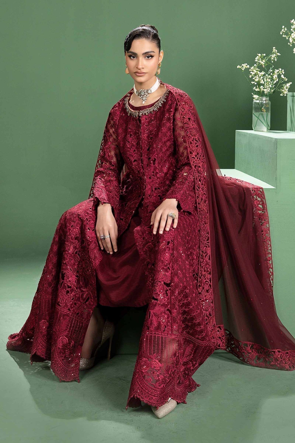 Maria b | Formal Wears | SF-W24-46 - House Of Anaya