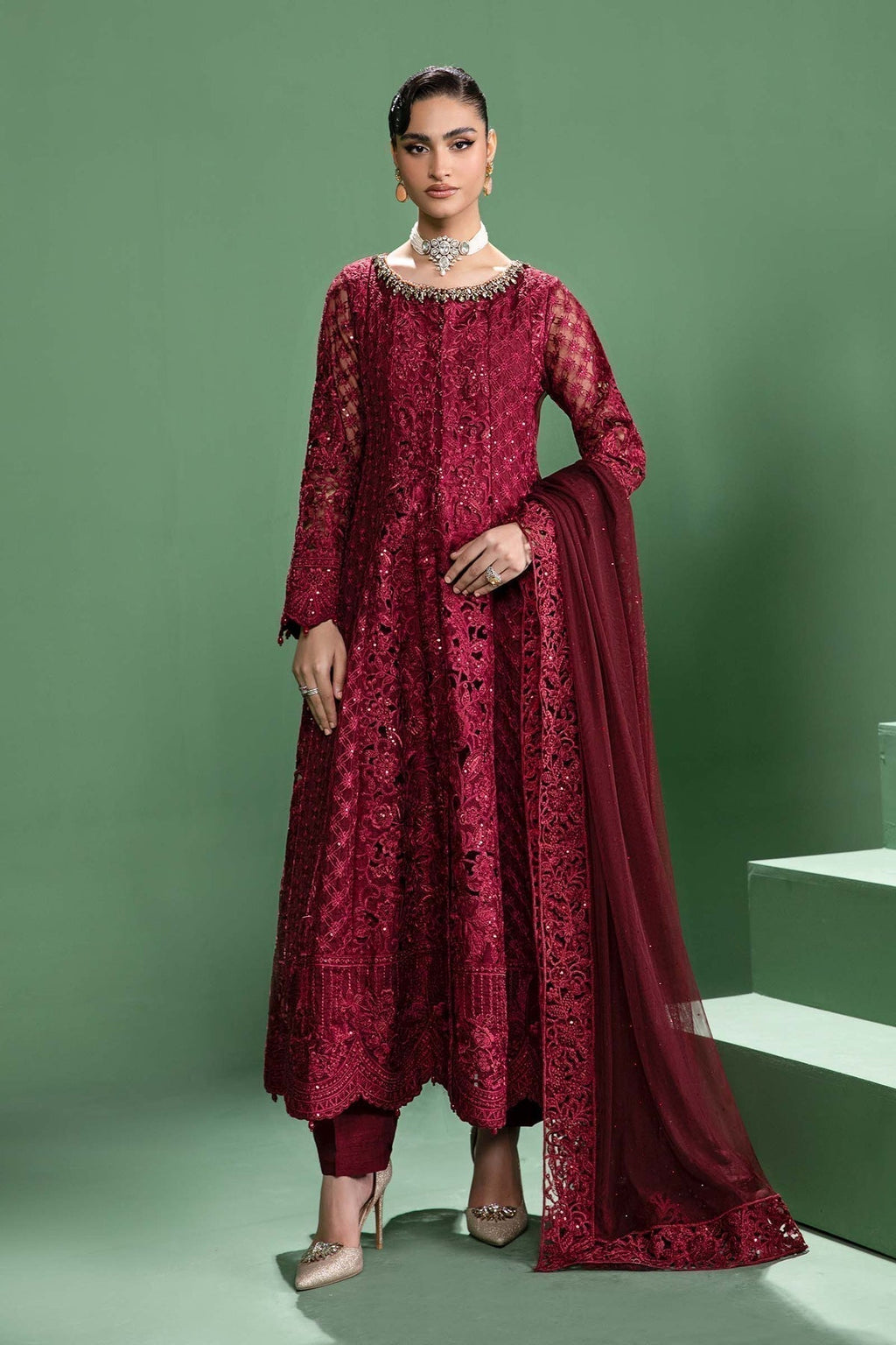 Maria b | Formal Wears | SF-W24-46 - House Of Anaya