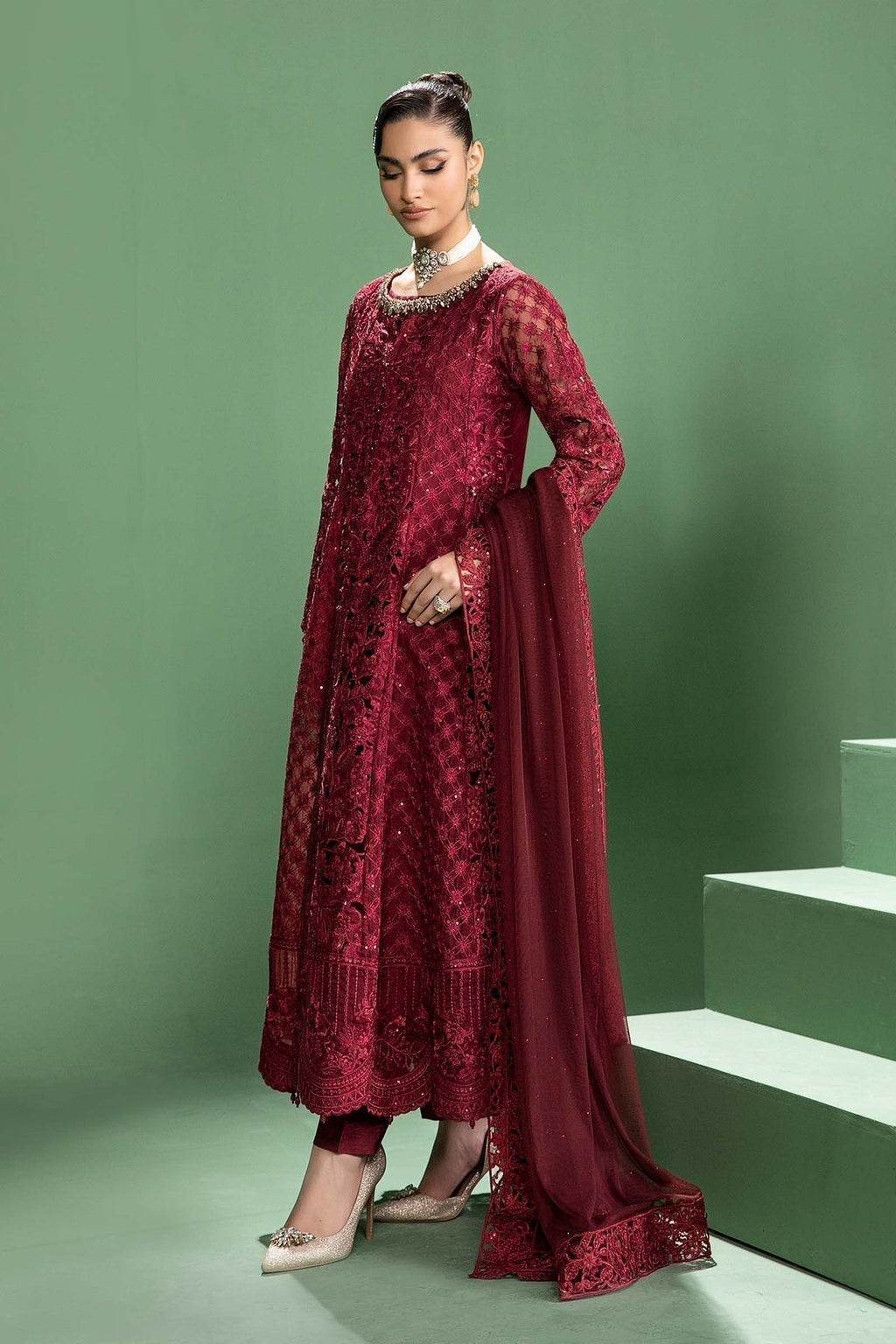 Maria b | Formal Wears | SF-W24-46 - House Of Anaya