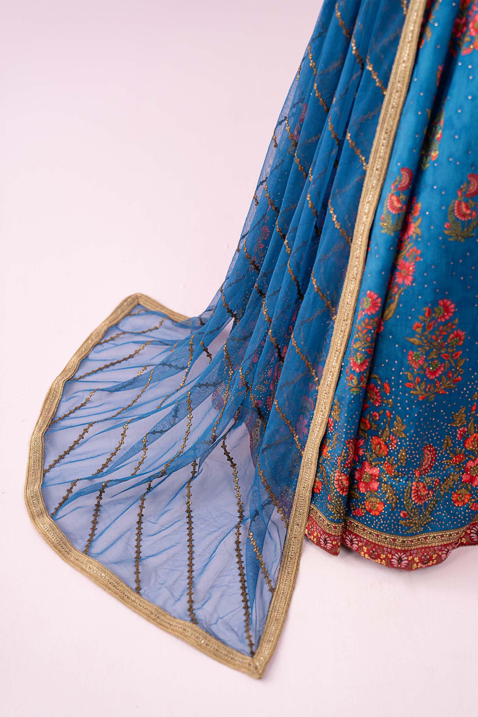 Maria B | Eid Collection 26 | 3 Piece Embroidered Raw Silk Suit