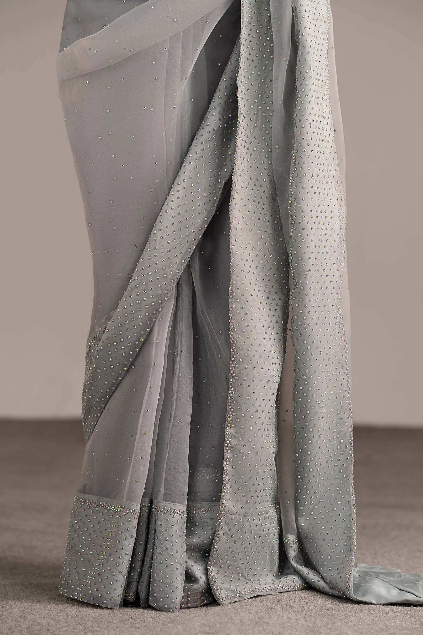 Maria B | Eid Collection 26 | Embellished Organza Saree