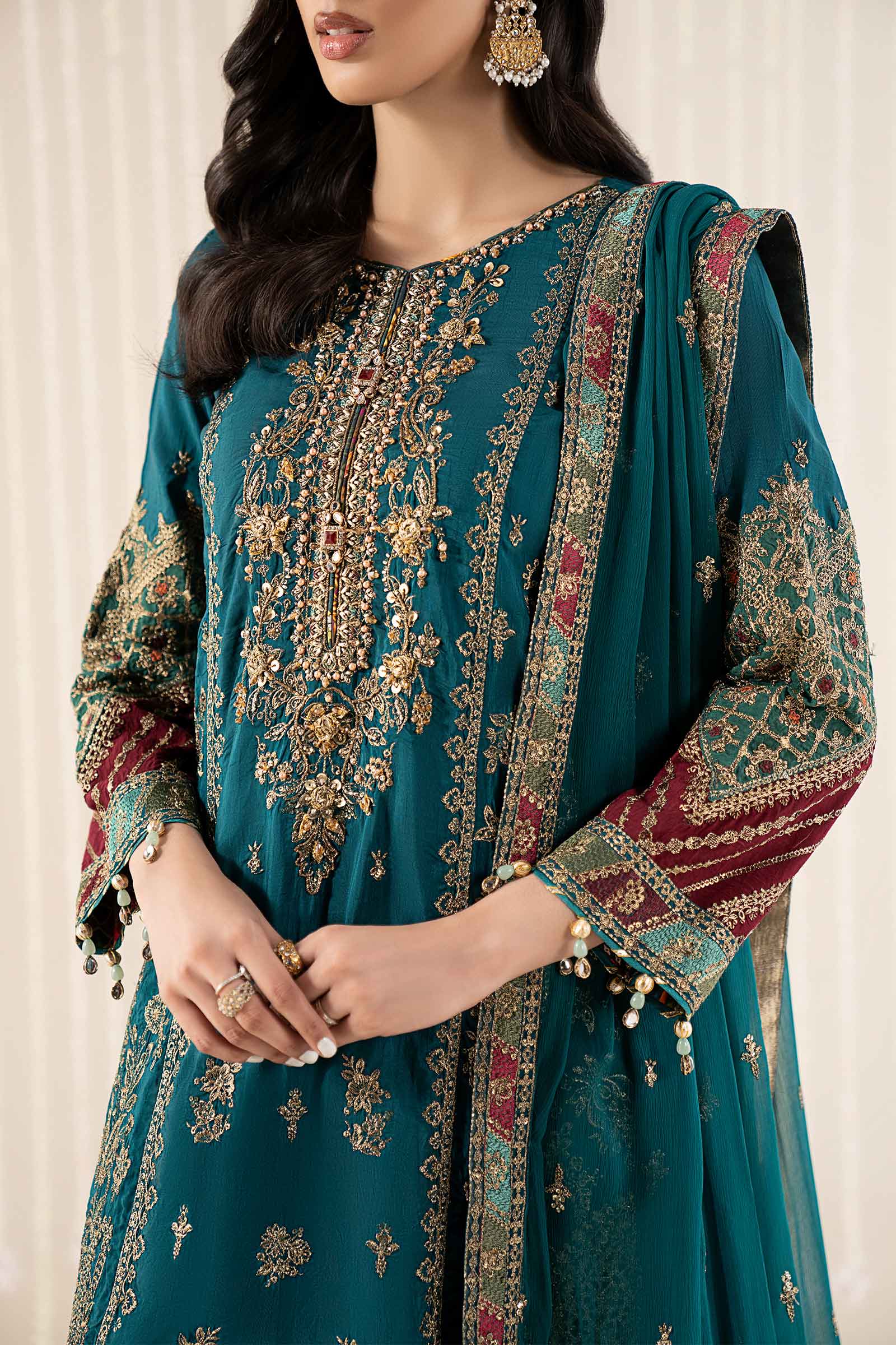 Maria B | Pre Fall 25 | SF-W25-16-Teal