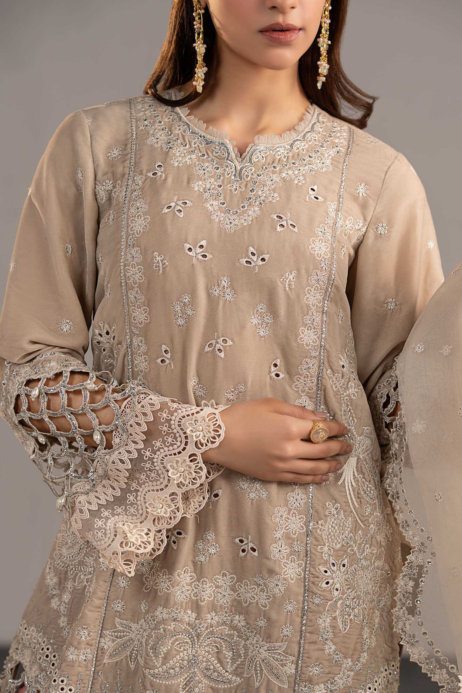 Maria B | Eid Collection 26 | 3 Piece Embroidered Velvet Suit