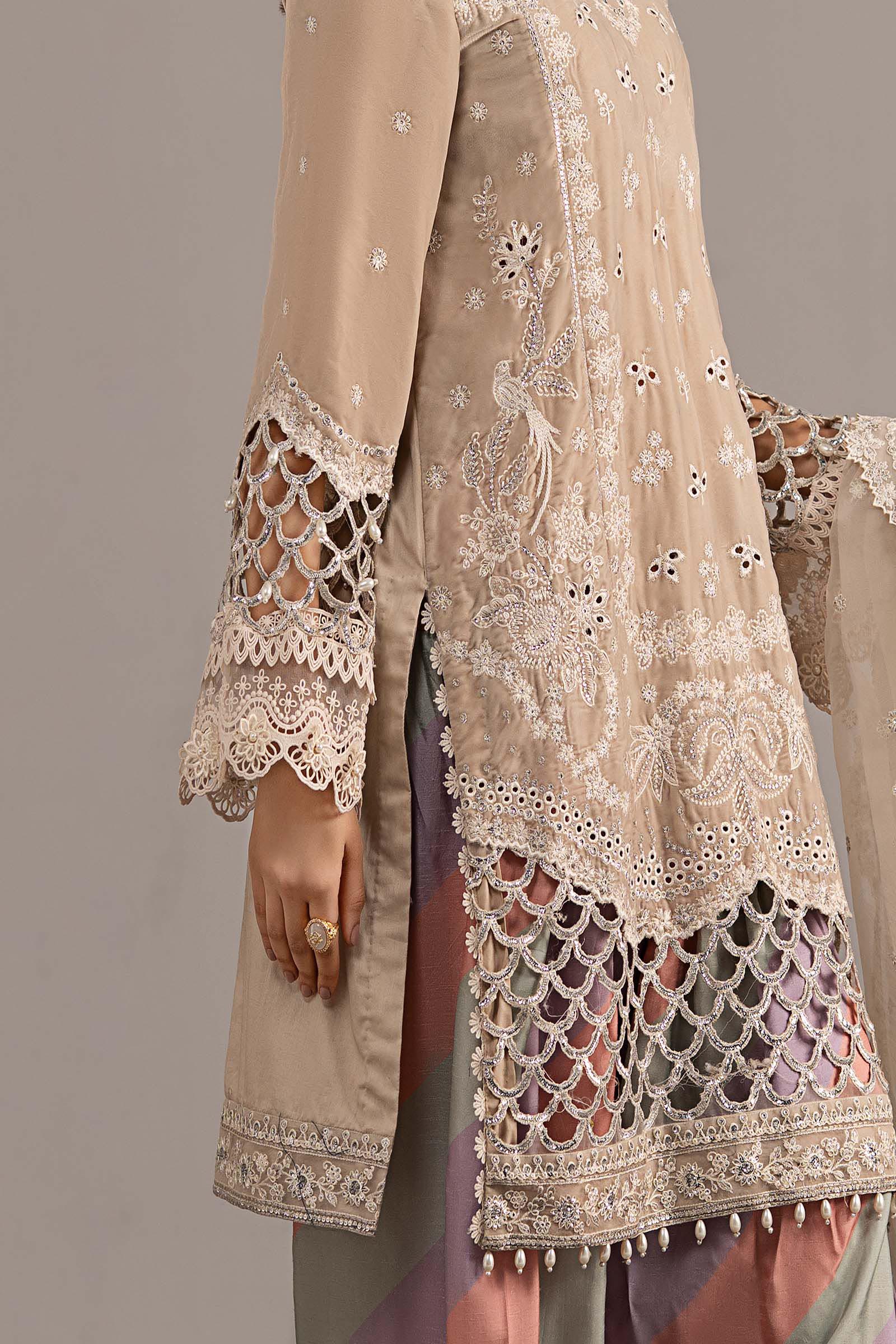 Maria B | Eid Collection 26 | 3 Piece Embroidered Velvet Suit