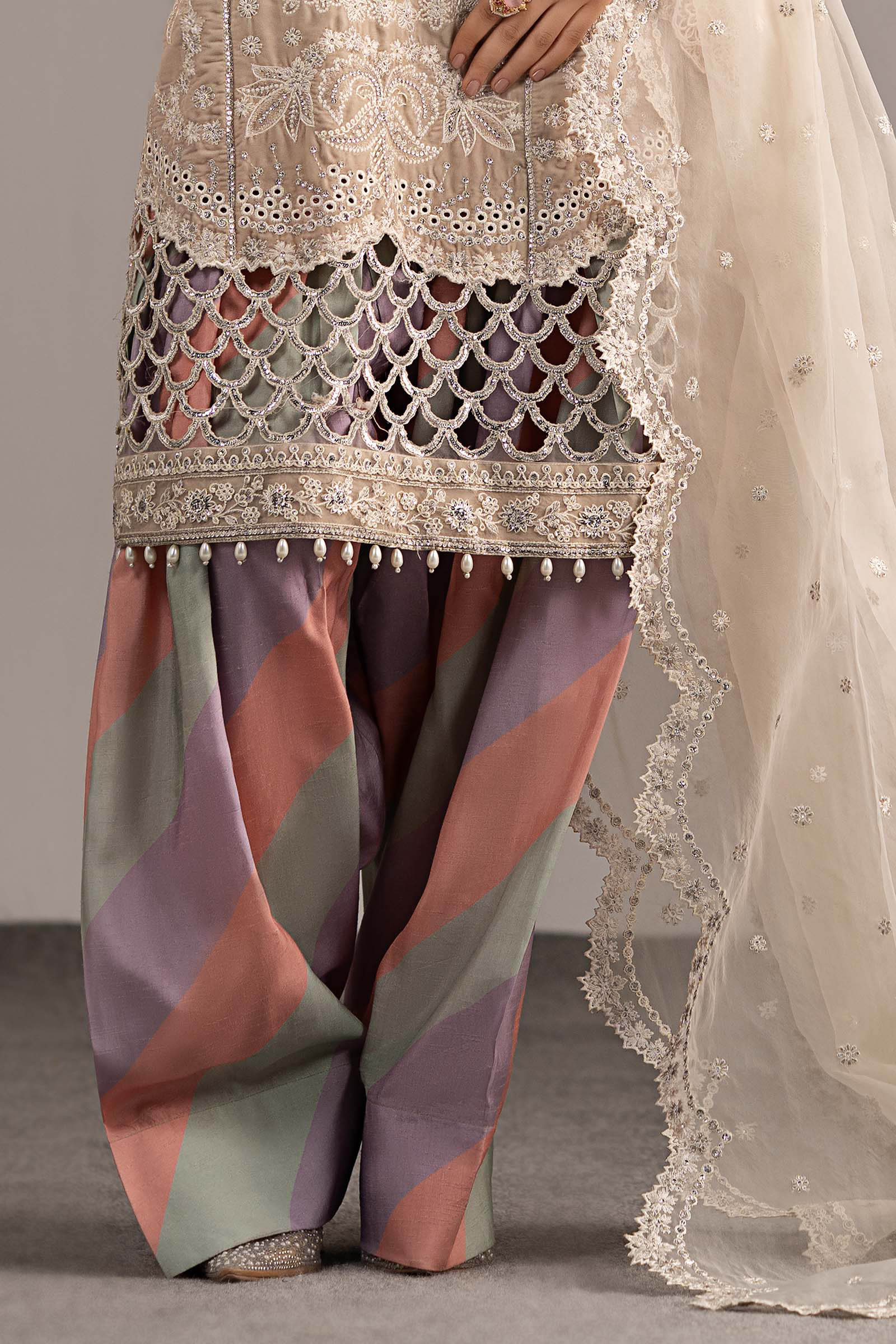 Maria B | Eid Collection 26 | 3 Piece Embroidered Velvet Suit