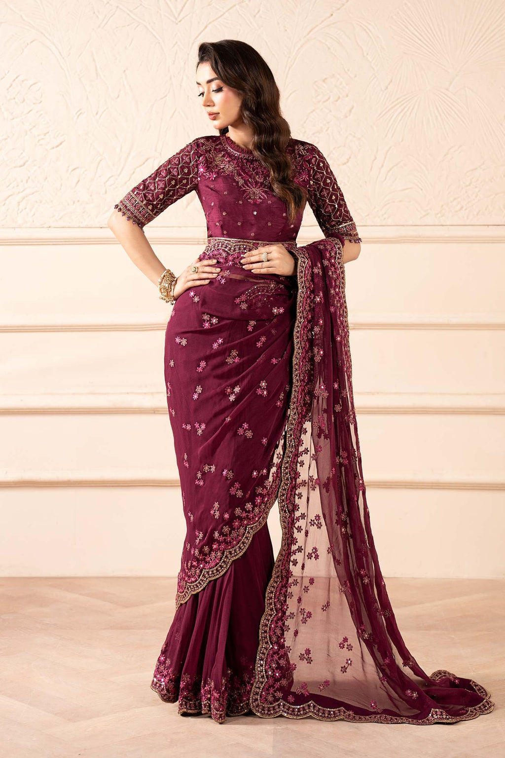 Maria B | Pre Fall 25 | SF-W25-36-Plum
