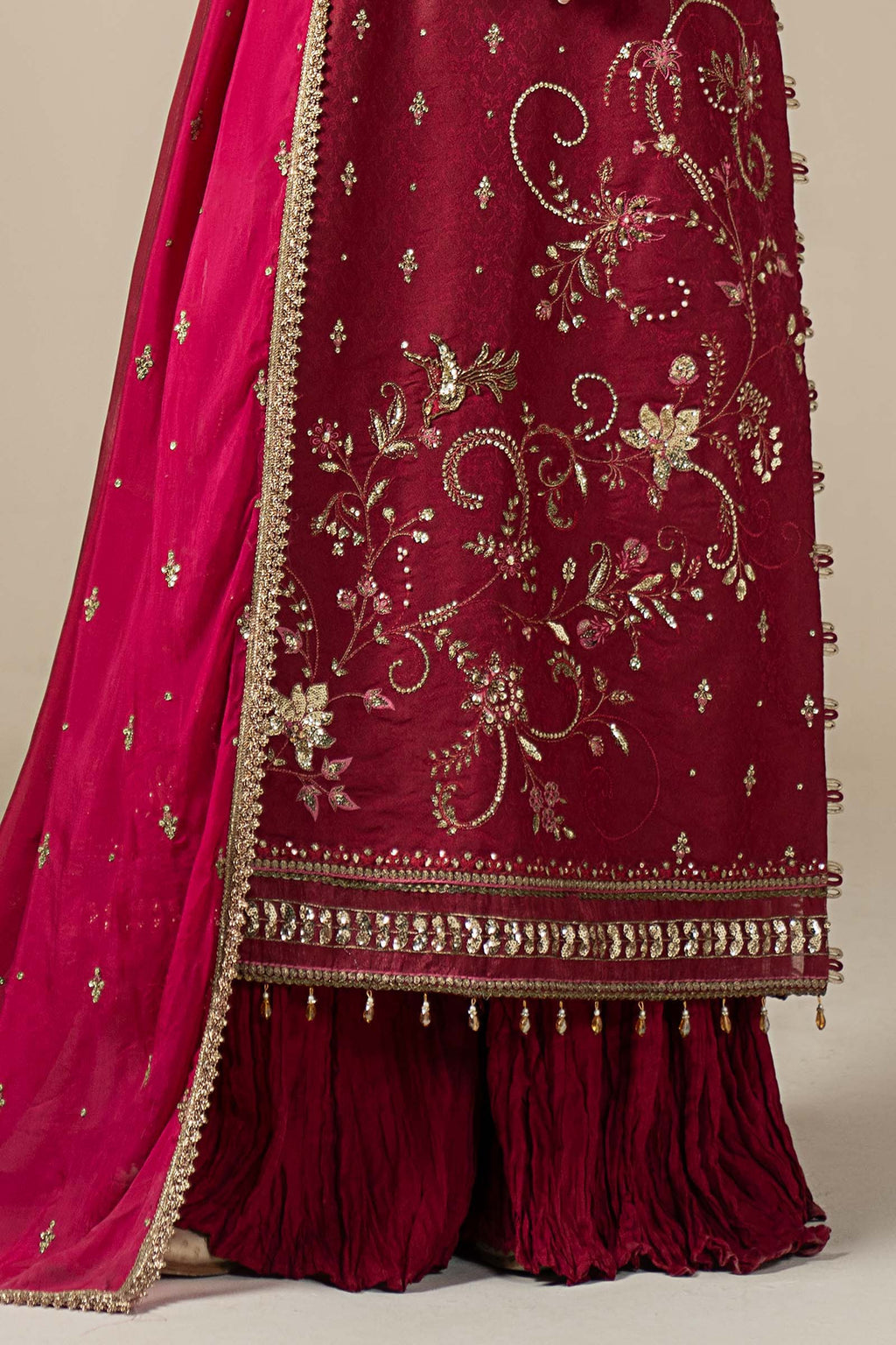 Maria B | Eid Collection 26 | 3 Piece Embroidered Jacquard Suit